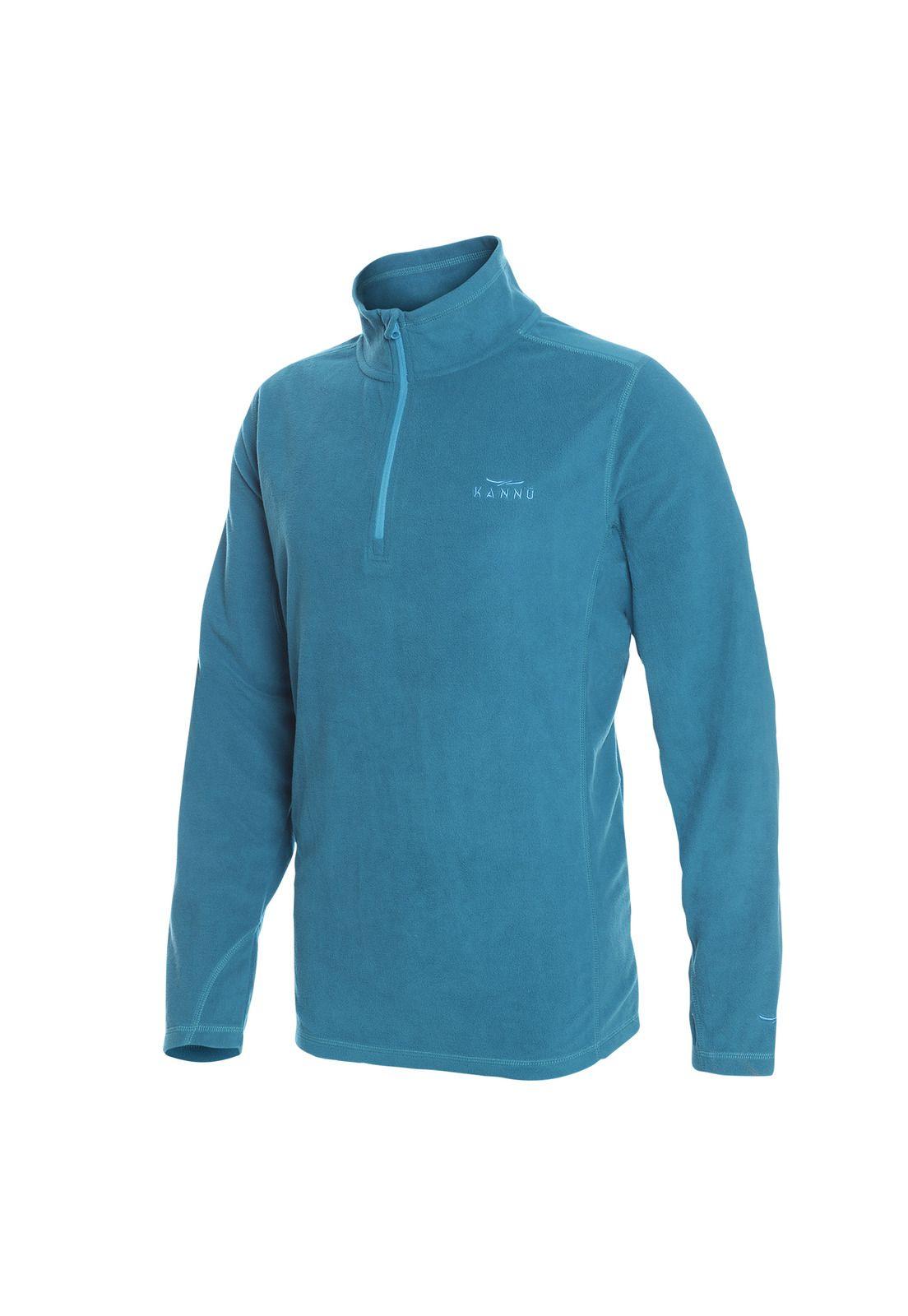 Polar Valle De La Luna Half Zipper Hombre Turquesa-3
