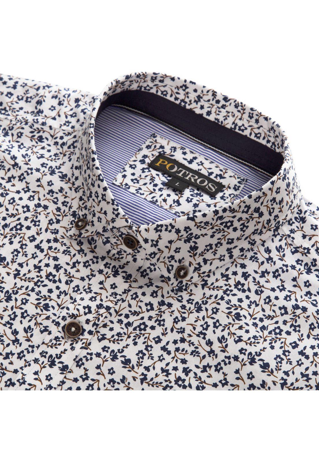 Camisa Estampada Flores-3