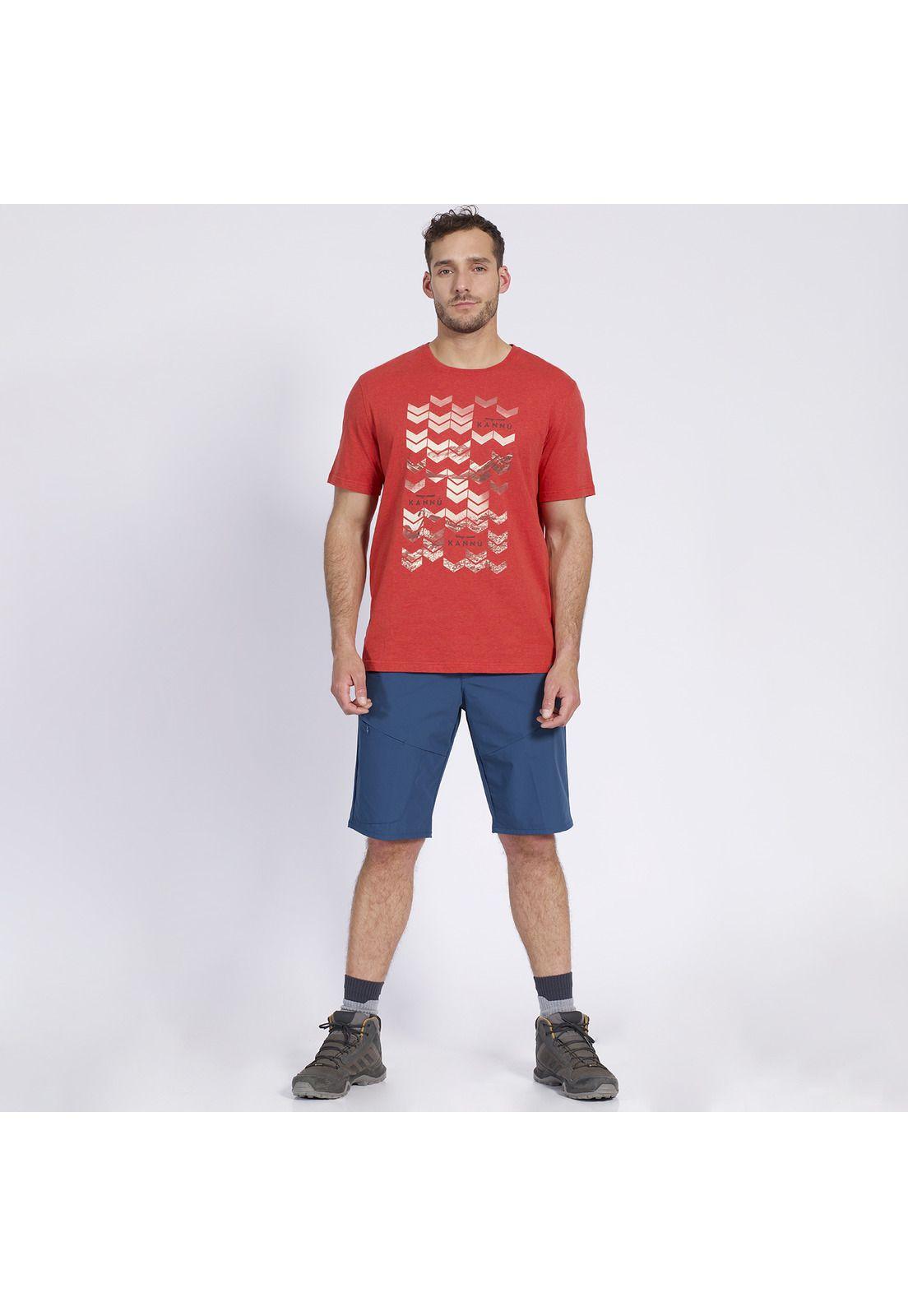 Polera Lifestyle Hombre Naranja-2