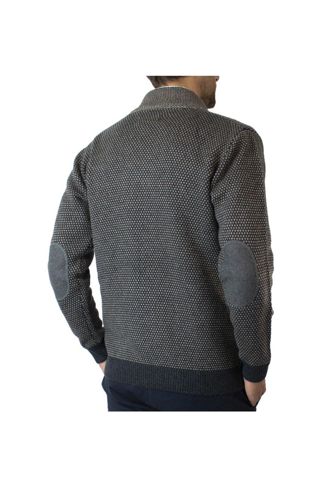 Sweater Full Zipper Con Aplicación-2