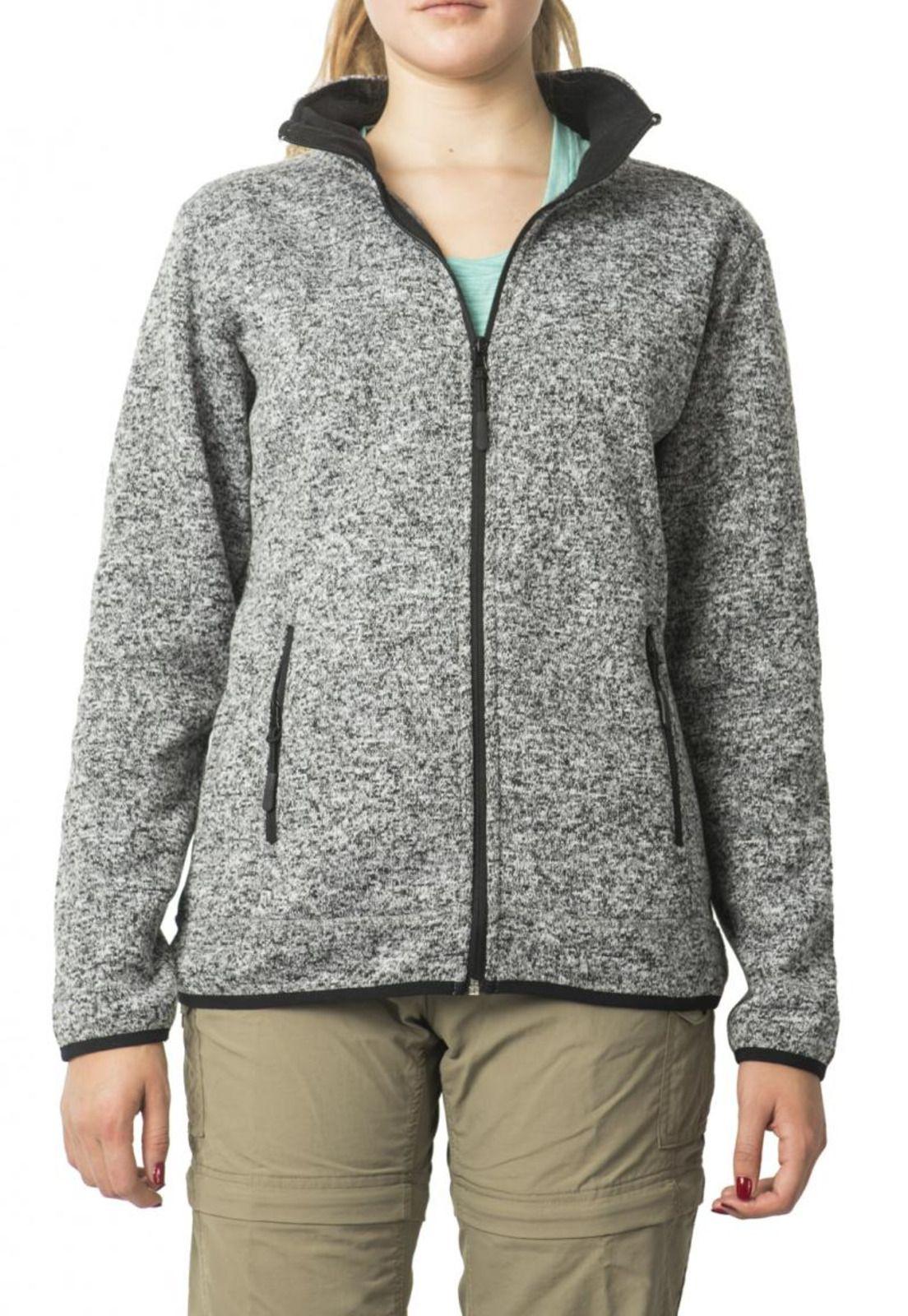 Polar Con Bolsillo De Cierre Gris-1