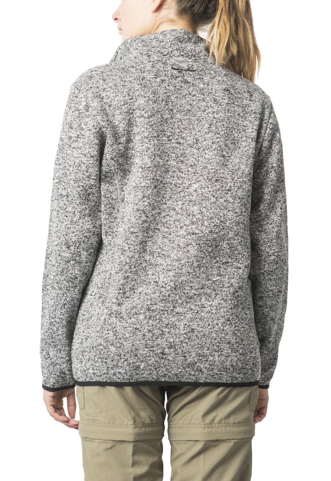 Polar Con Bolsillo De Cierre Gris-2