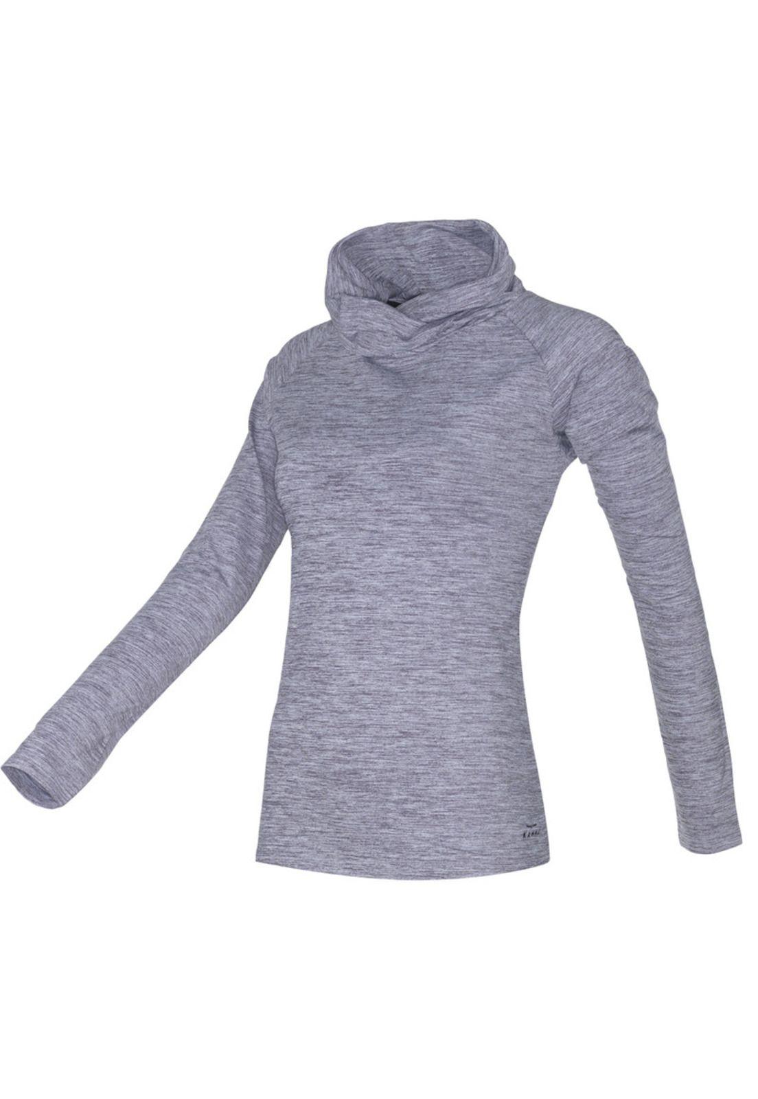 Polera Manga Larga Con Cuello Mujer-1