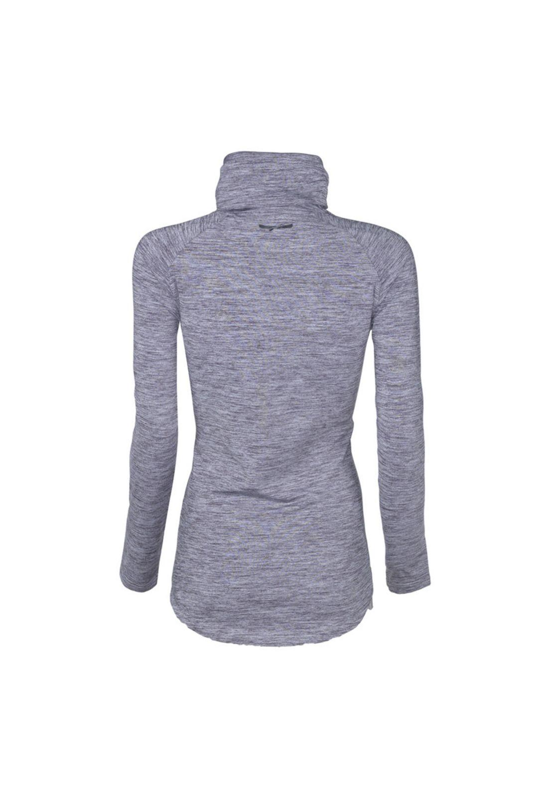 Polera Manga Larga Con Cuello Mujer-2