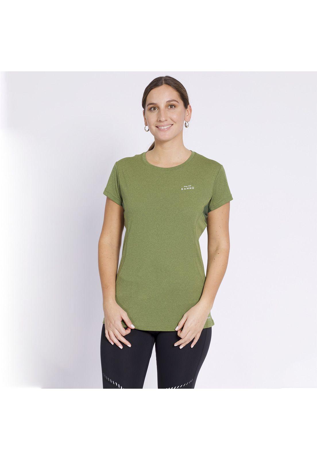 Polera Action Active Dry Mujer Verde manzana-0