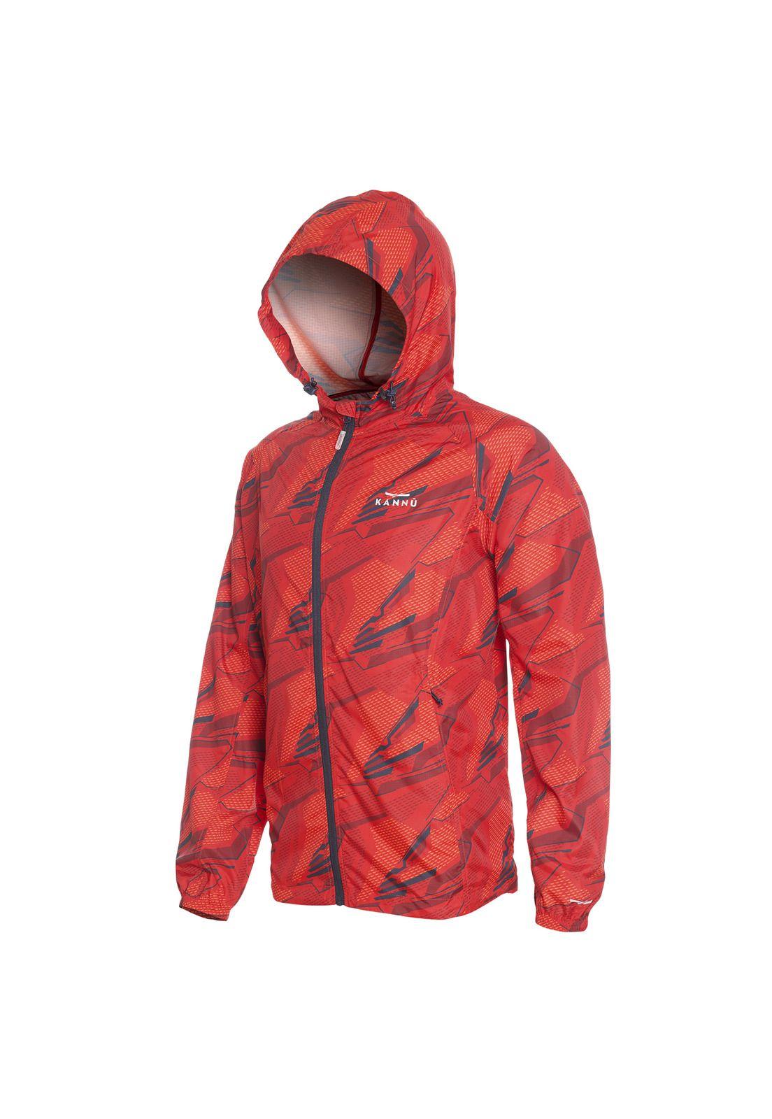 Cortaviento Banano Hombre Naranja-4