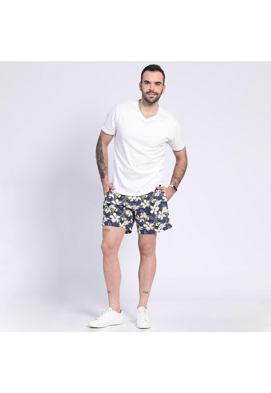 Polera Cuello V Blanco-0