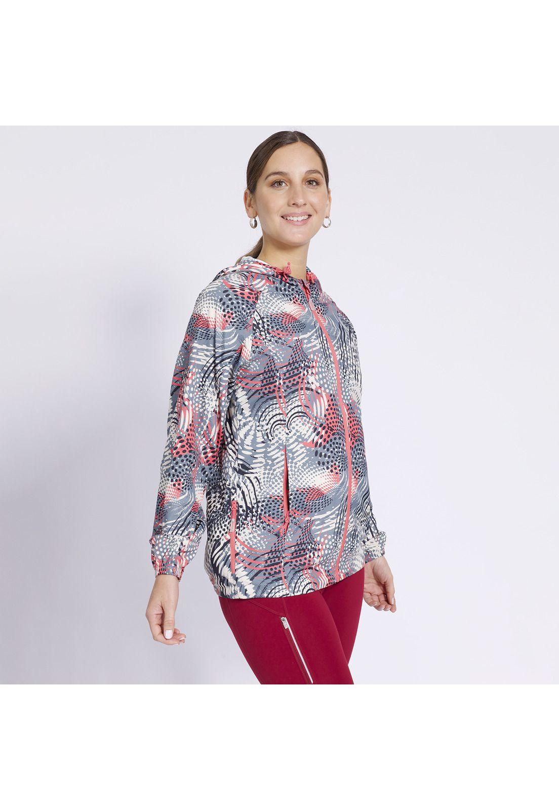 Cortaviento Banano Mujer Crema-0