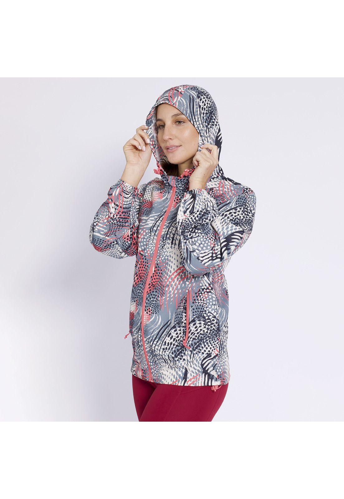 Cortaviento Banano Mujer Crema-1