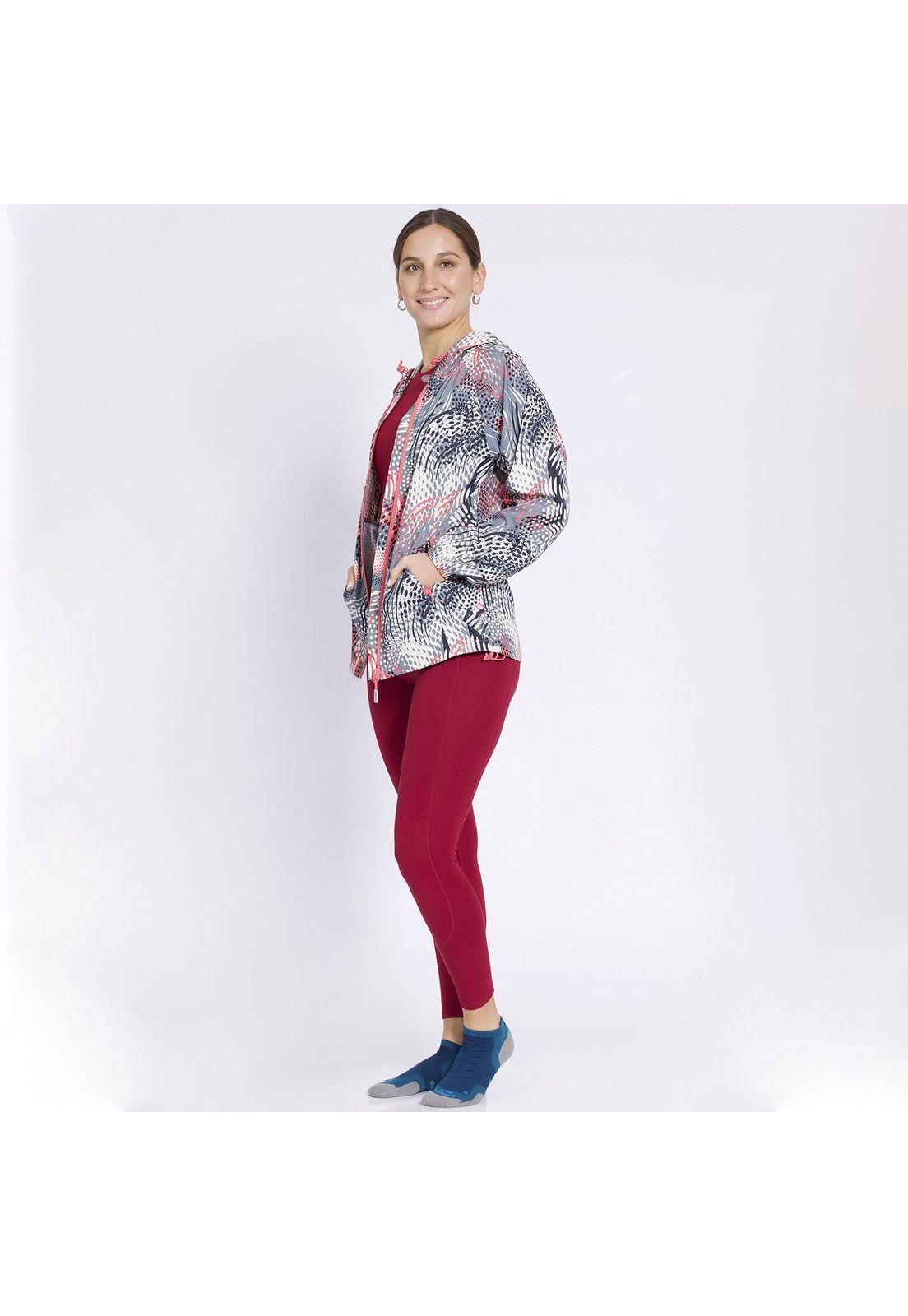 Cortaviento Banano Mujer Crema-2