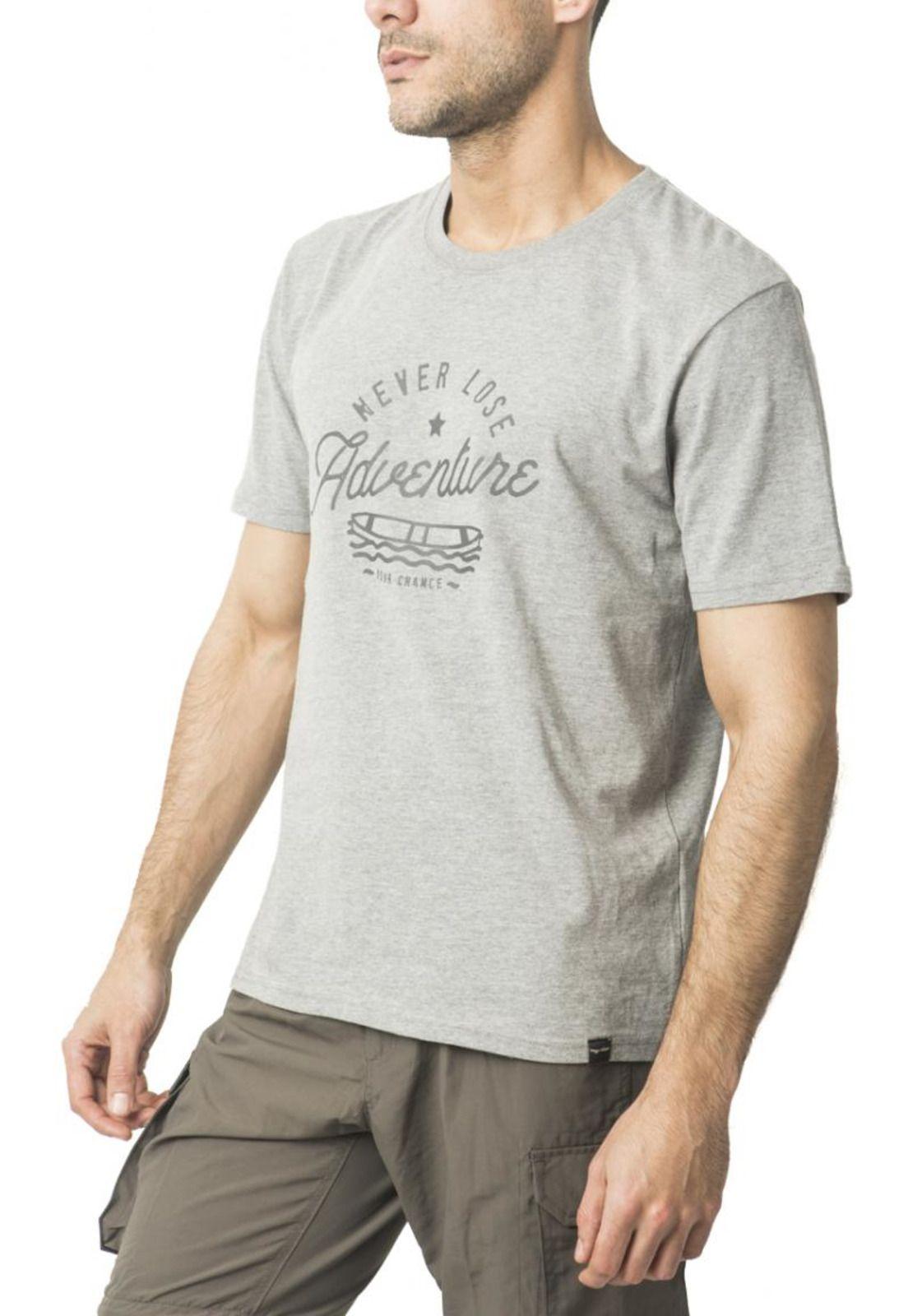 Polera Outdoor Estampada Gris-4