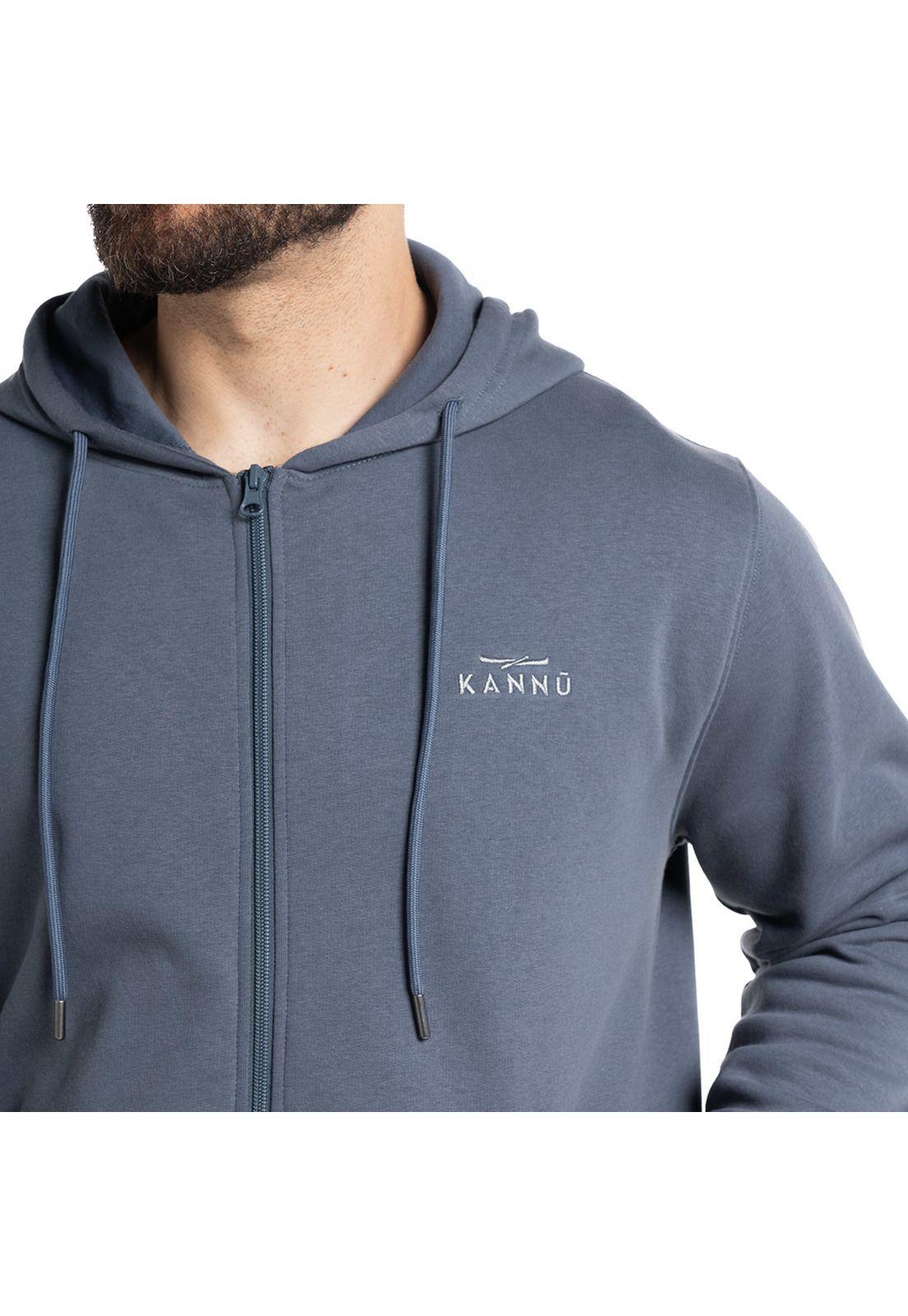 Poleron Hombre Fleece Coigue Algodón Full Zip-2