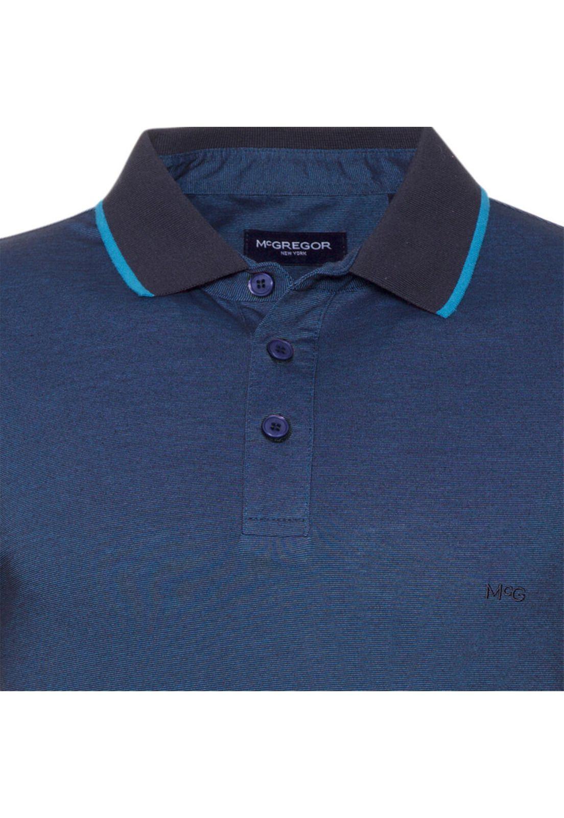 Polera Cuello Camisero Micro Listada-3