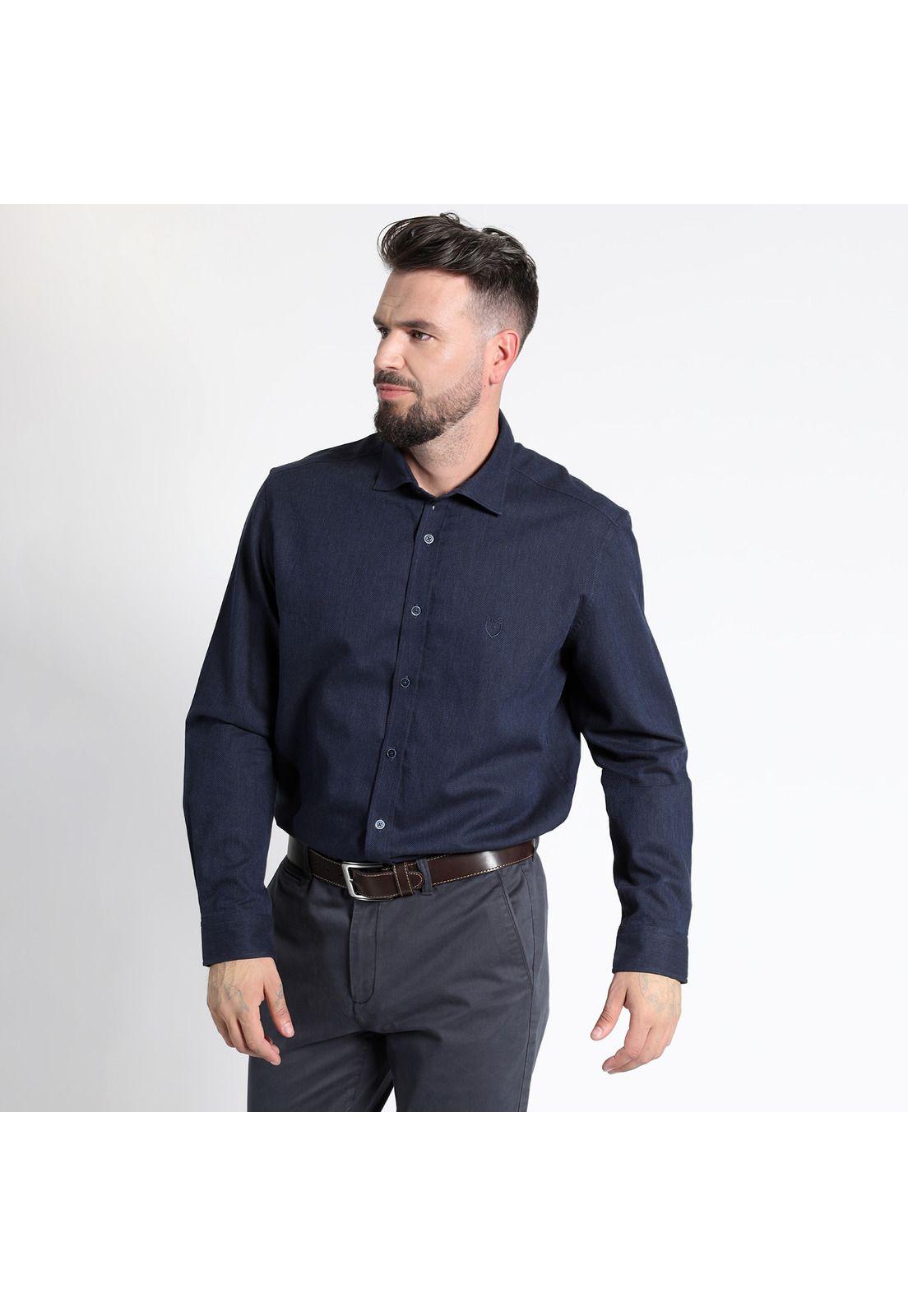 CAMISA MANGA LARGA FRANELA ESTAMPADA COMFORT FIT-2