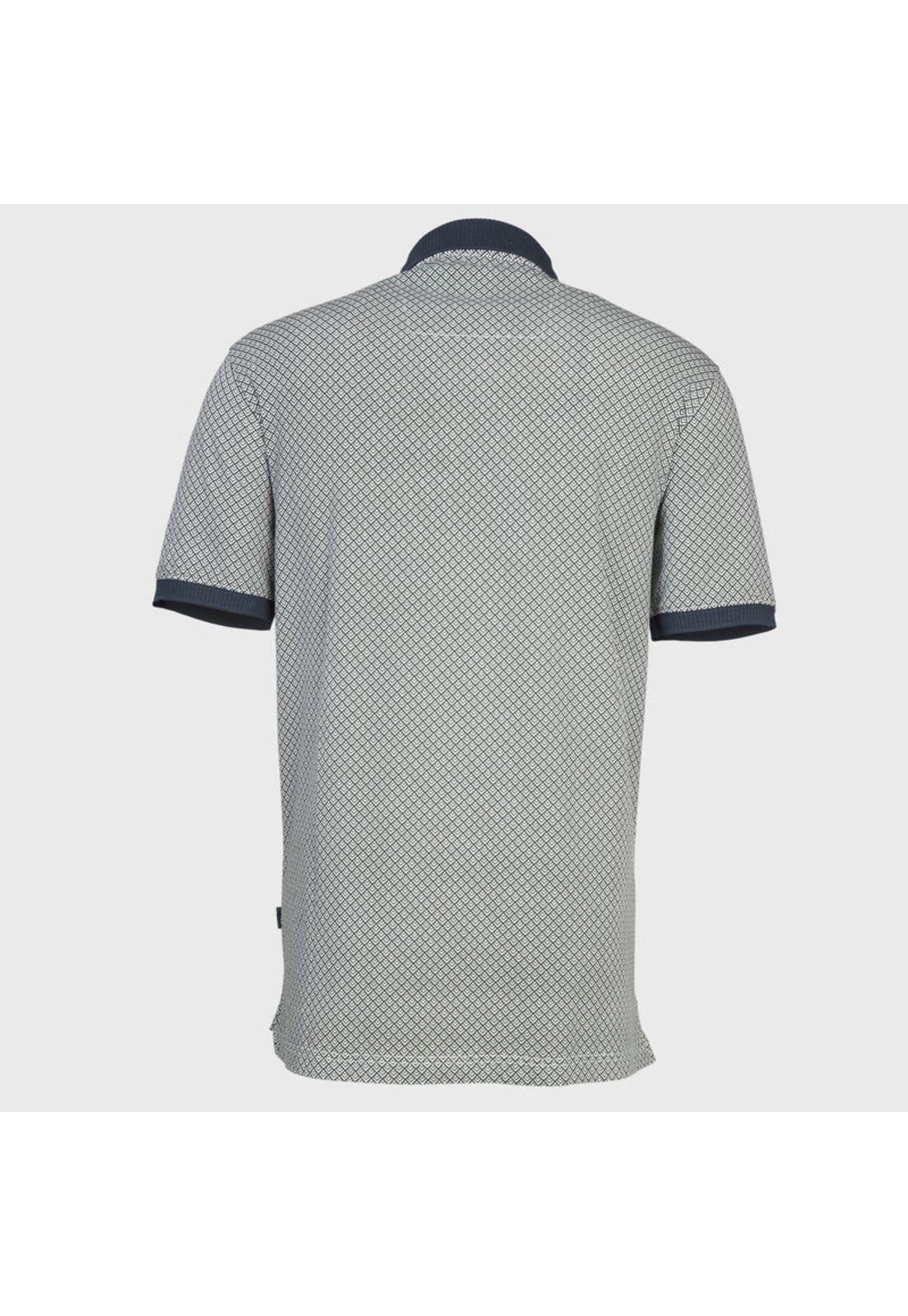 Polera Full Print Jersey Cuello Camisero MC-2