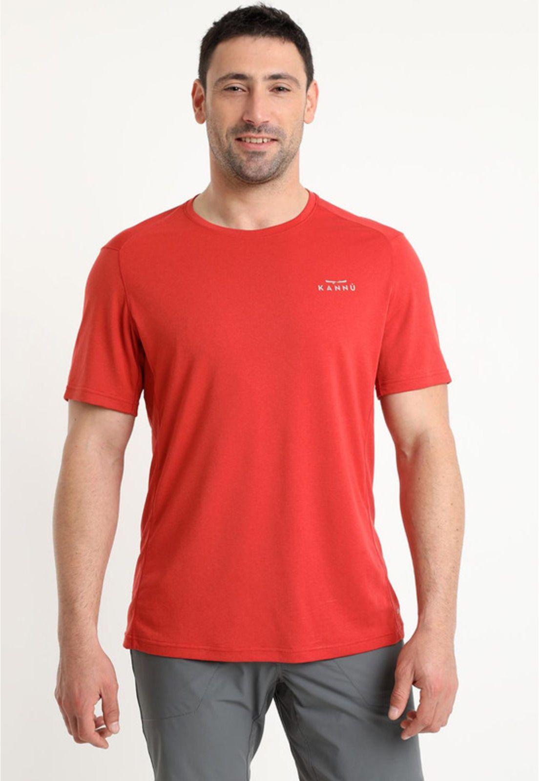 Polera Sport Hombre Naranja Oscuro-0