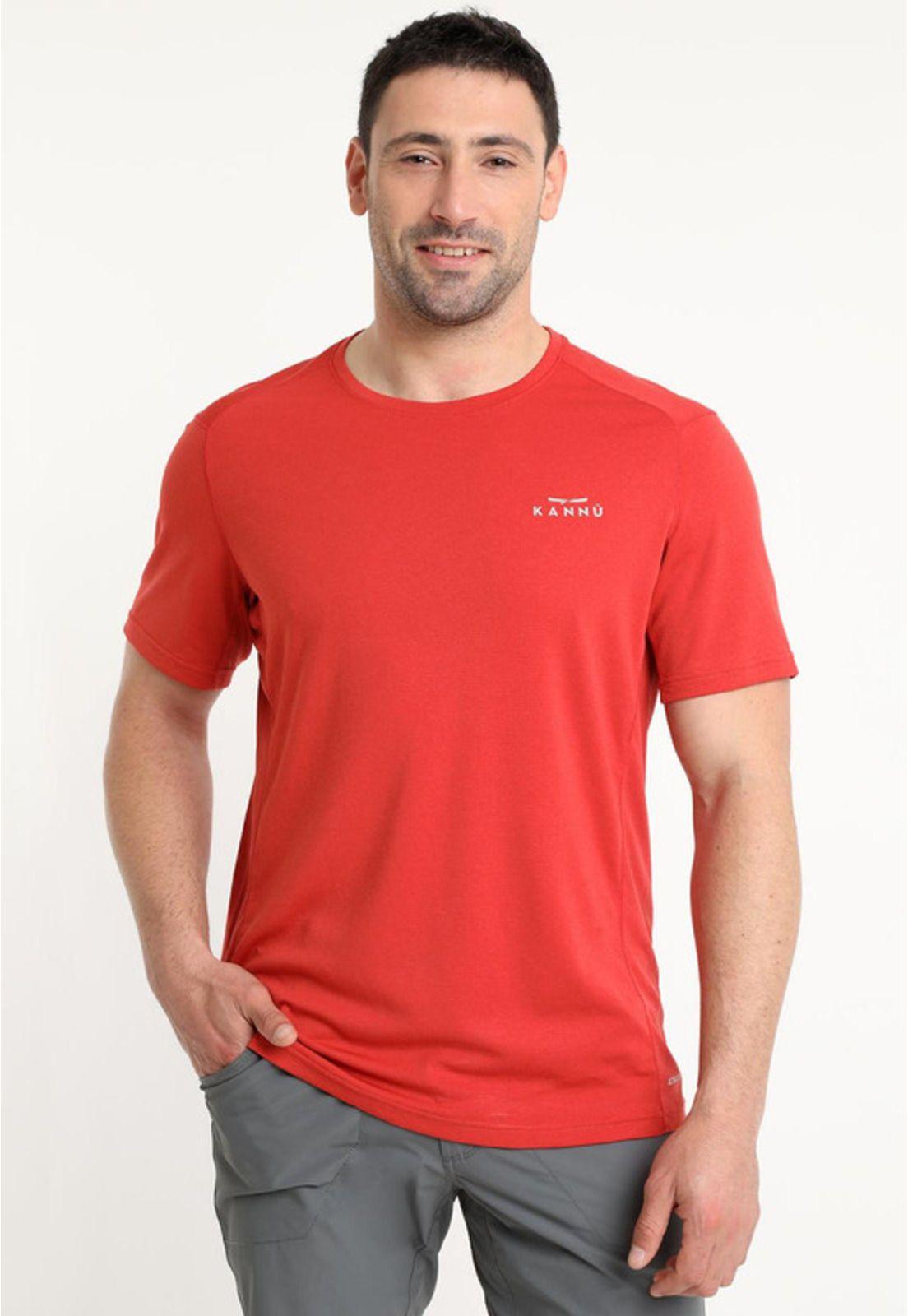 Polera Sport Hombre Naranja Oscuro-1