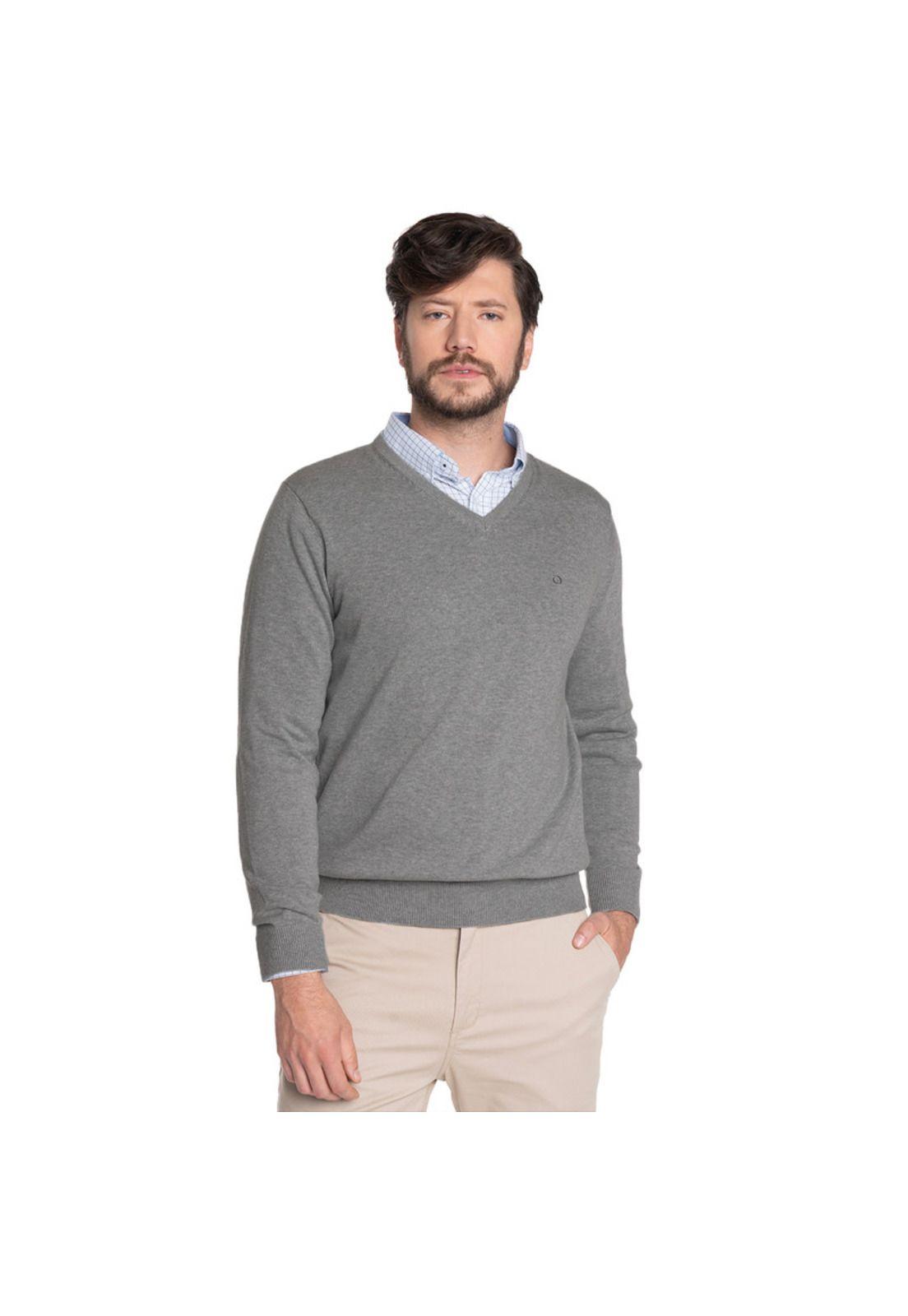 SWEATER HOMBRE CUELLO V VENECIA-0