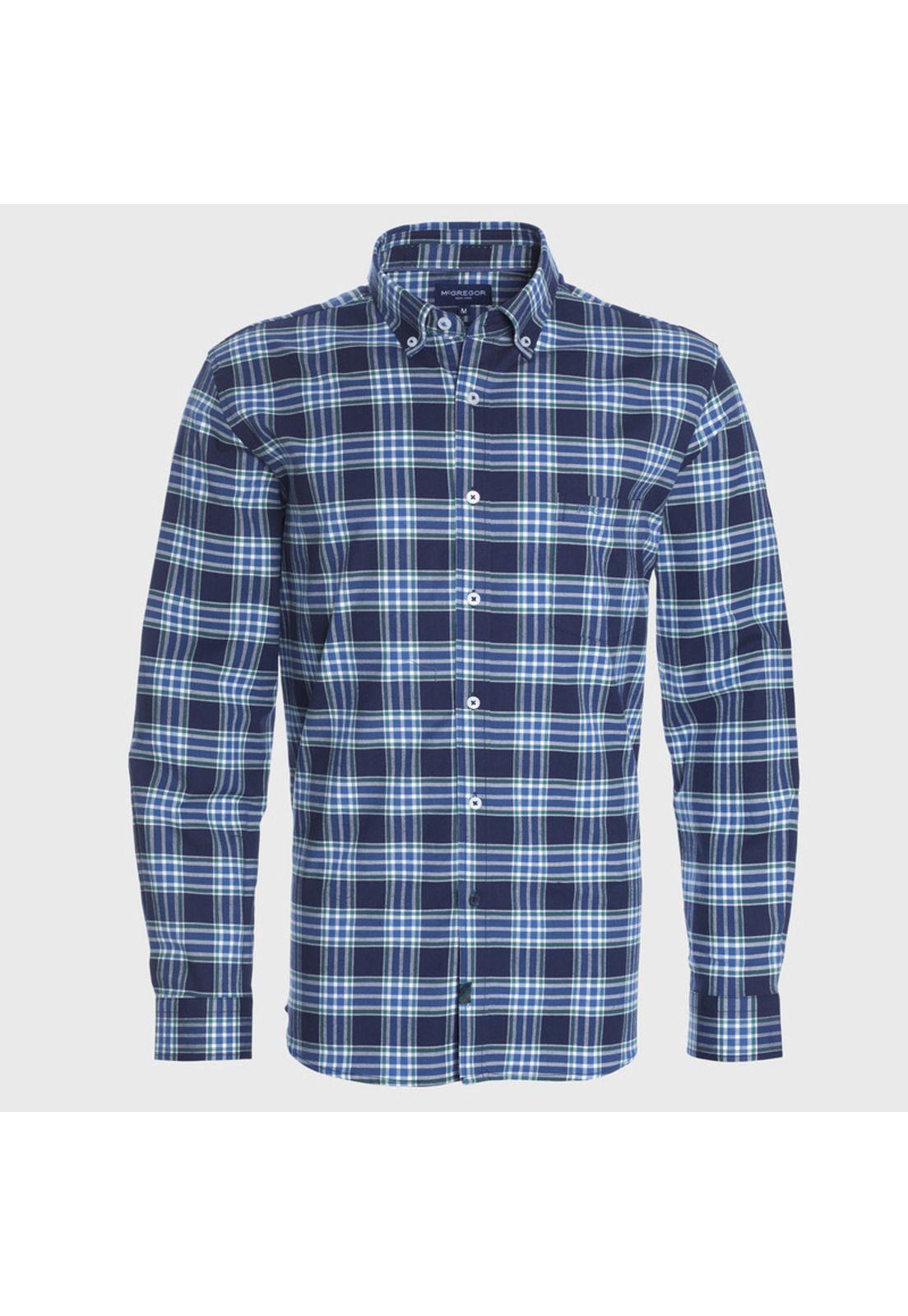 Camisa Villela Escocesa Comfort Fit-0