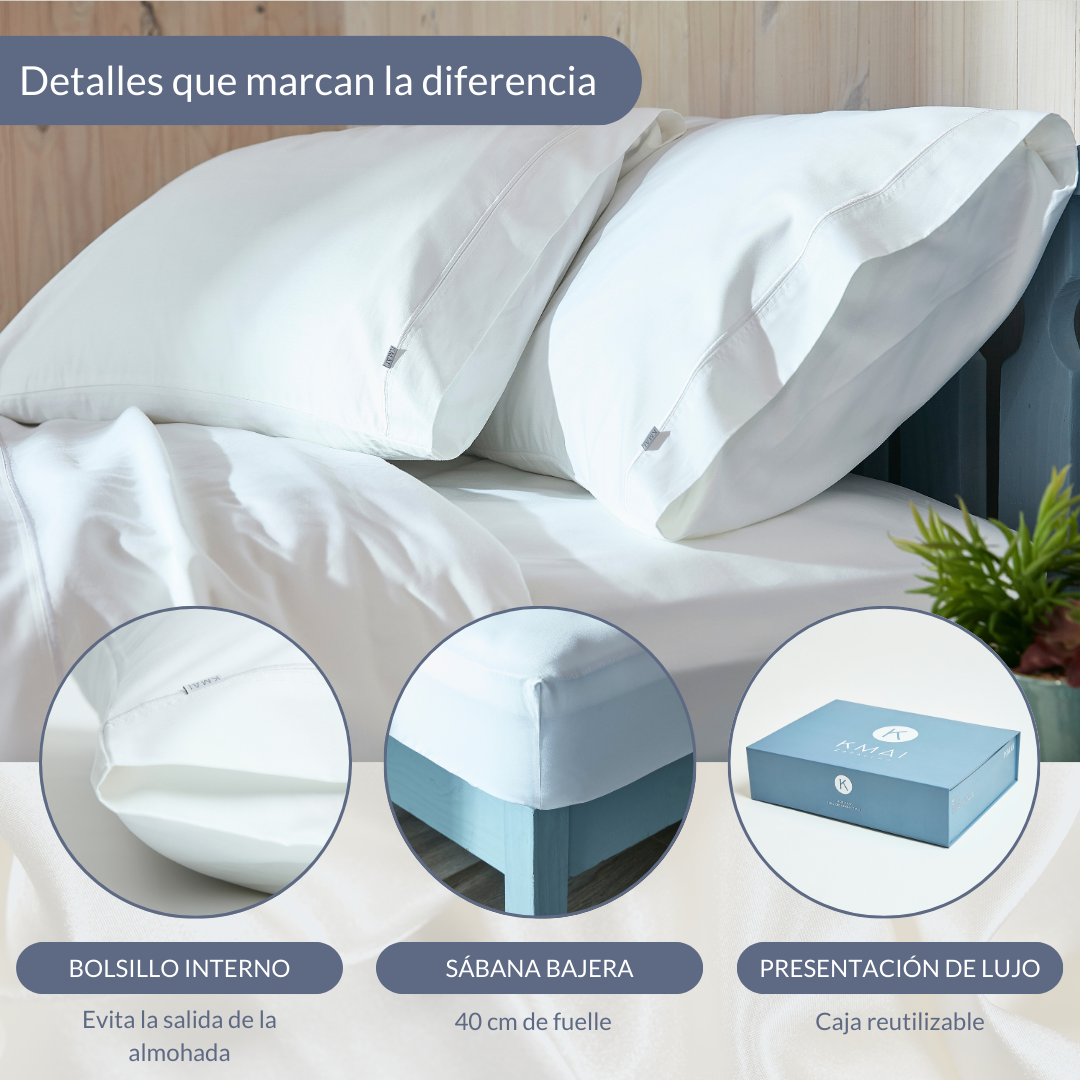 Juego de Sábanas 1.000 Hilos 2 plazas-2