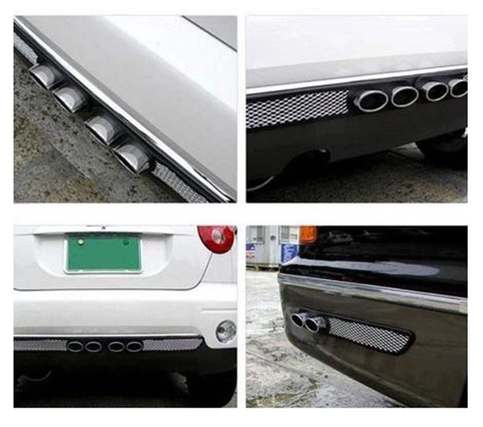 Protector De Parachoques Tuning Gris-3