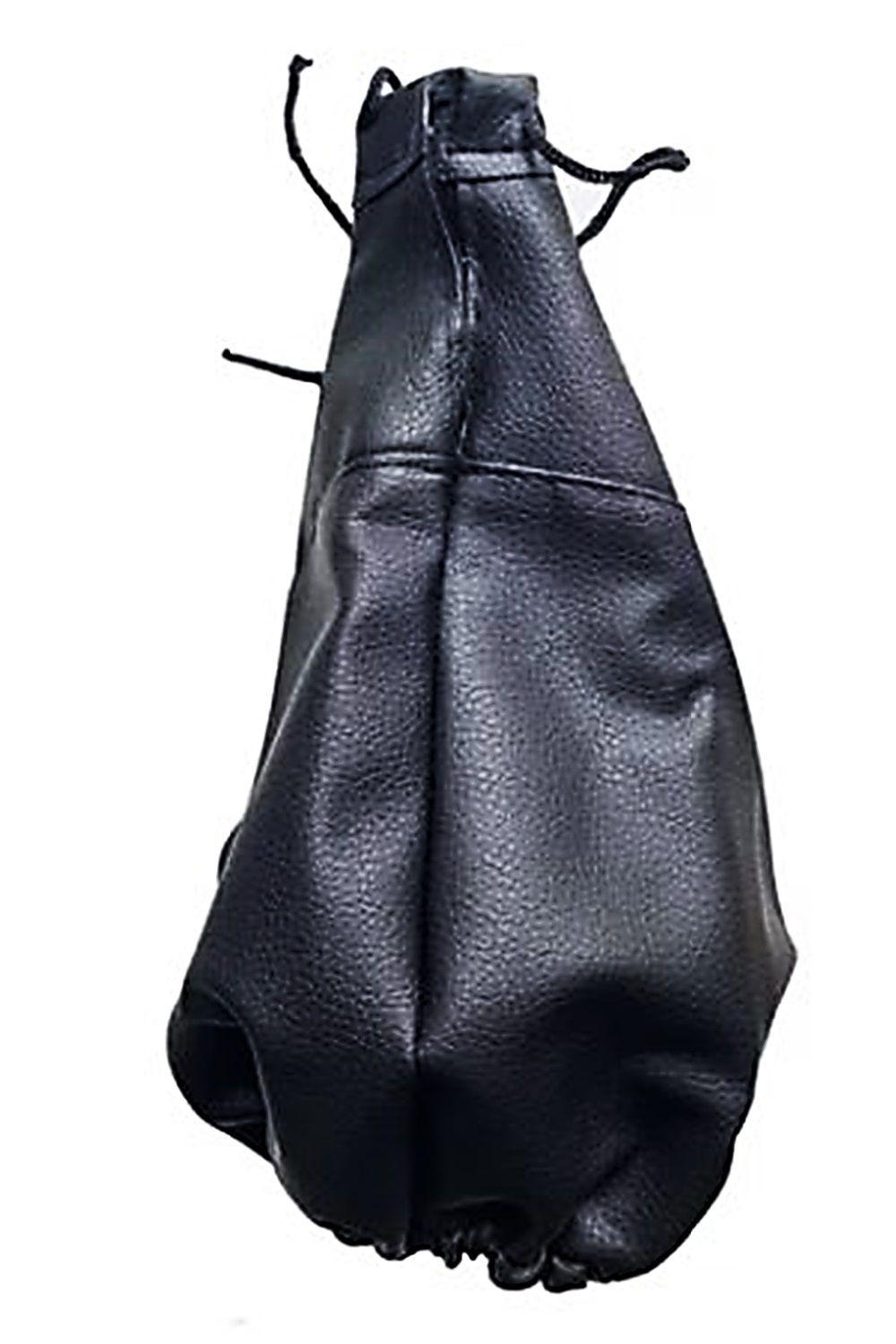 FUNDA PALANCA DE CAMBIOS AUTO COLOR NEGRO-2