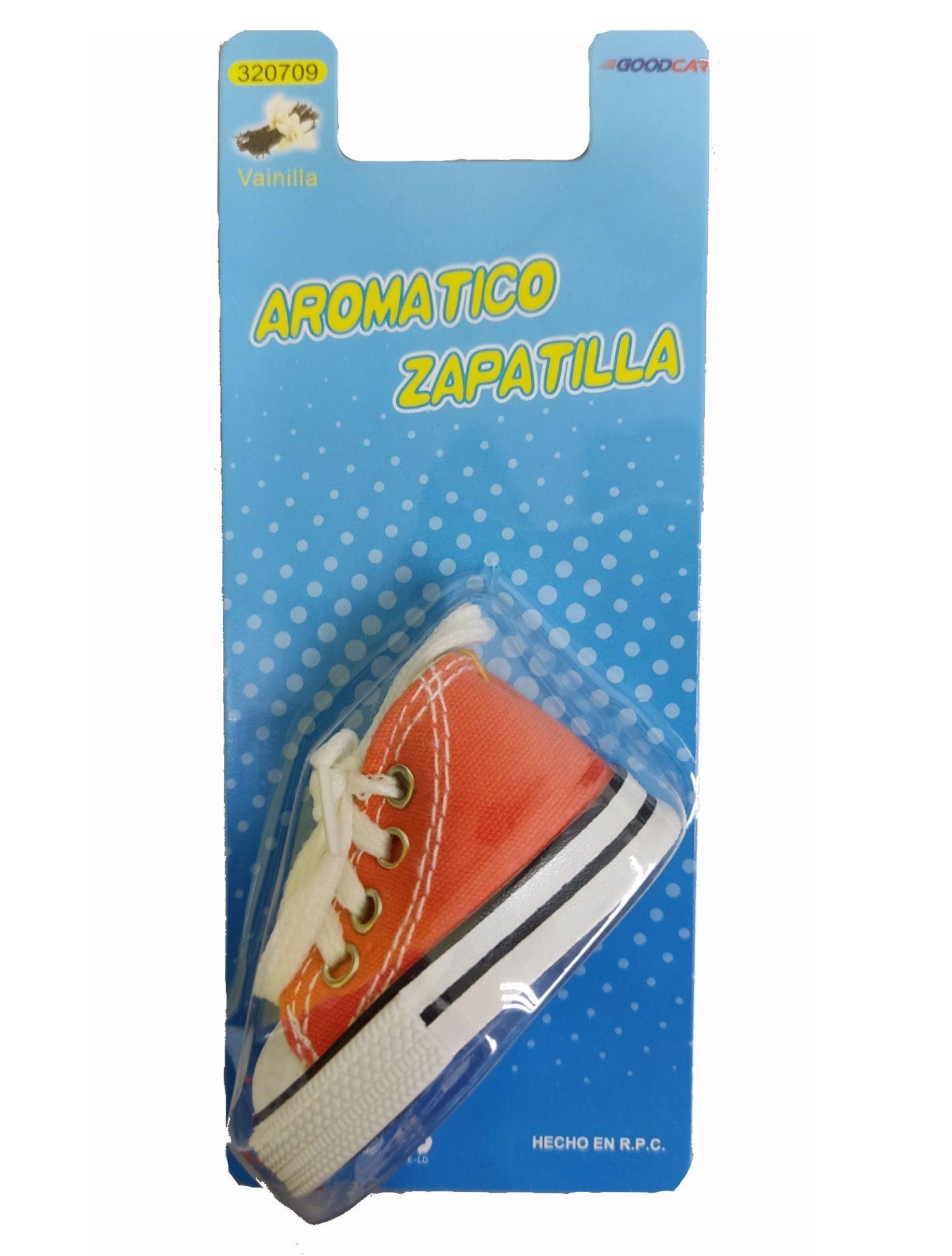 AROMATIZANTE DISEÑO ZAPATILLA PARA AUTOS VAINILLA-2