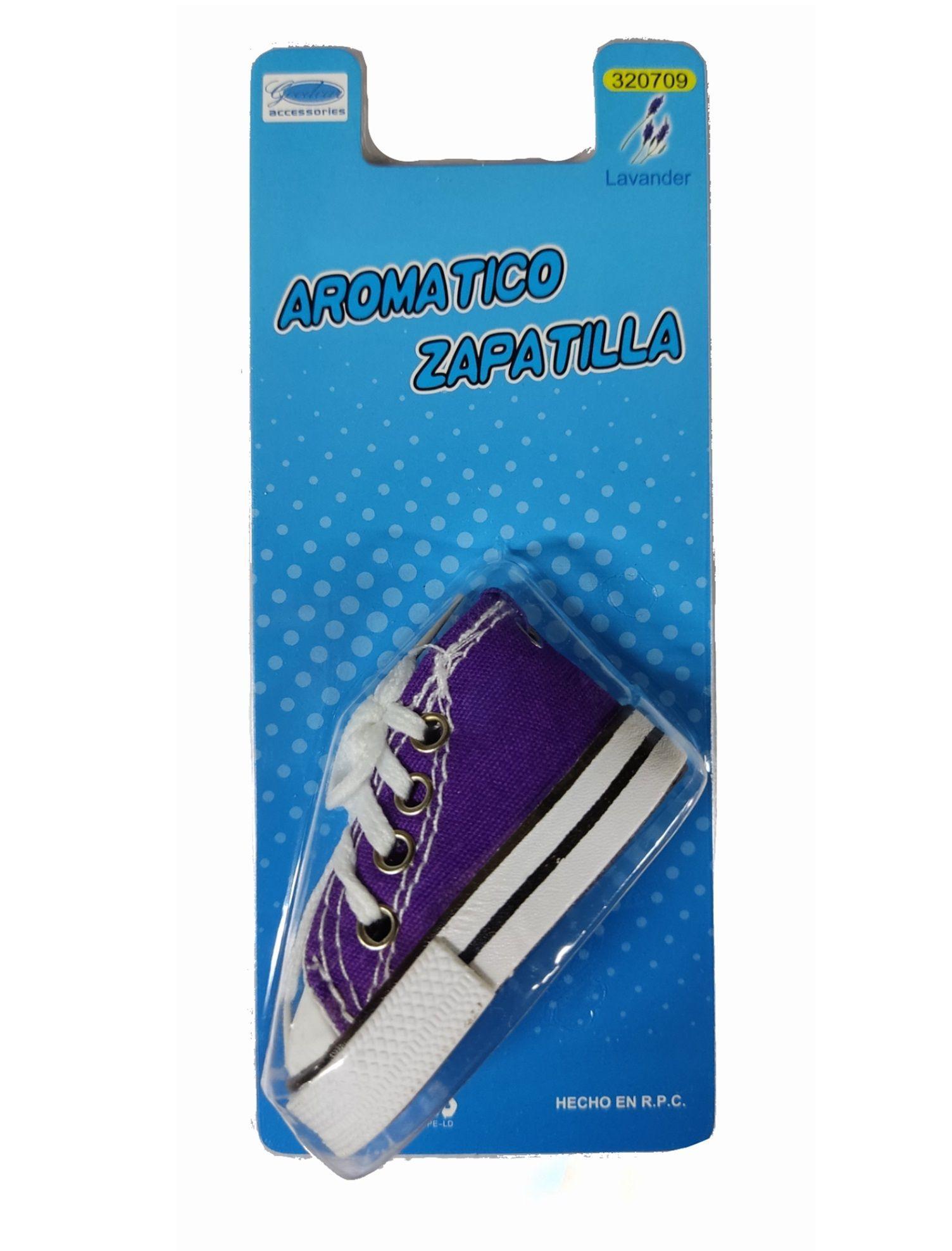 AROMATIZANTE DISEÑO ZAPATILLA PARA AUTOS LAVANDA-1