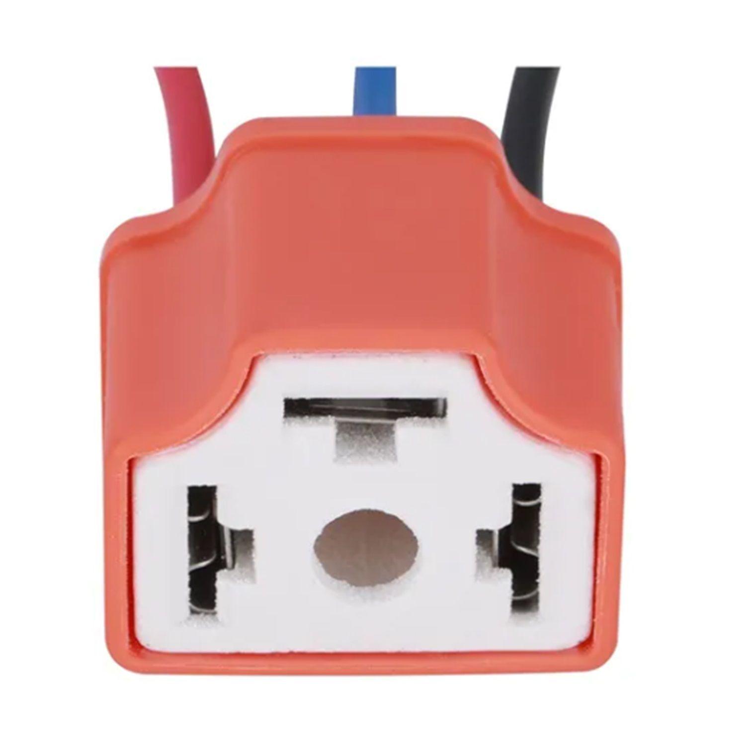 PACK DE ENCHUFE CONECTOR H4 CERÁMICO HEMBRA/MACHO-0
