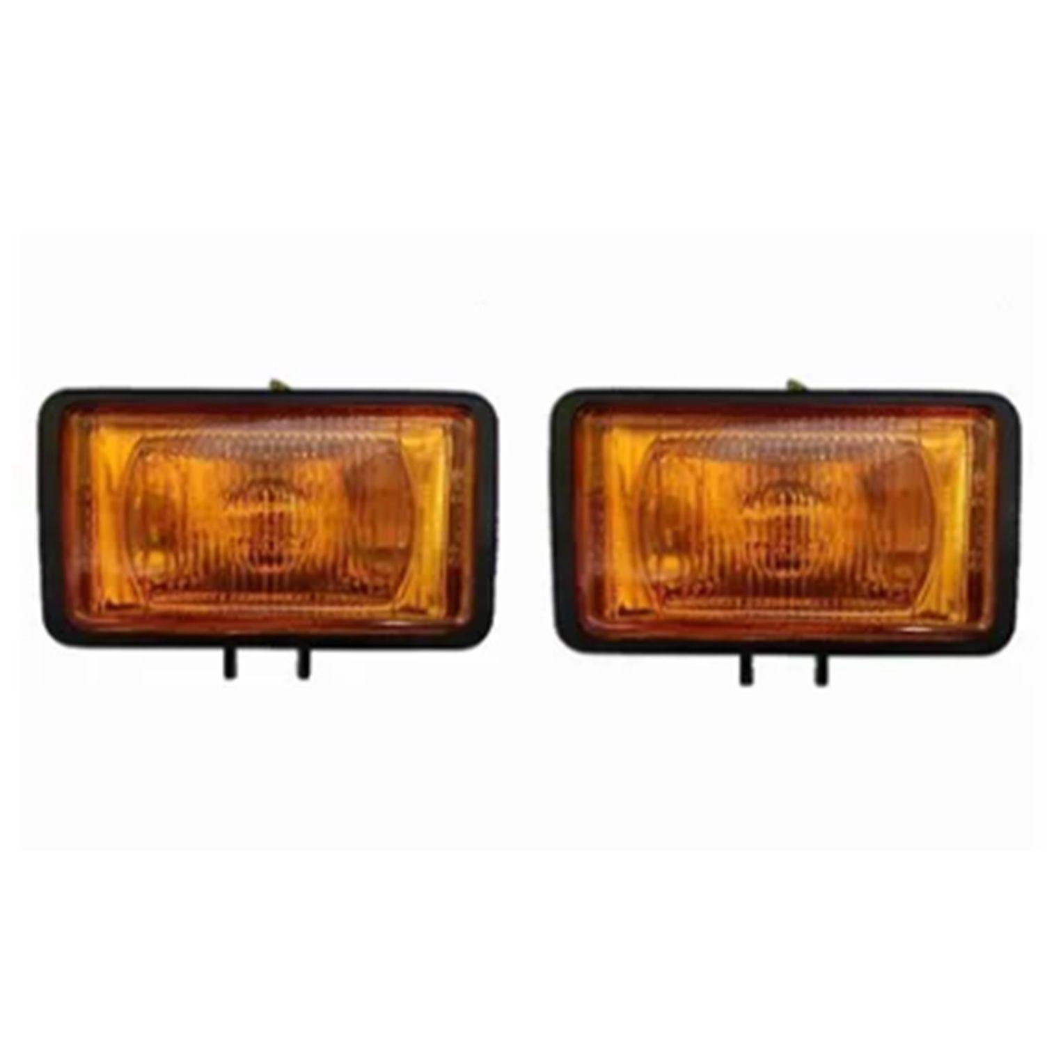 PACK 2 UNI FOCO NEBLINERO 2 COLOR AMBAR H3-1