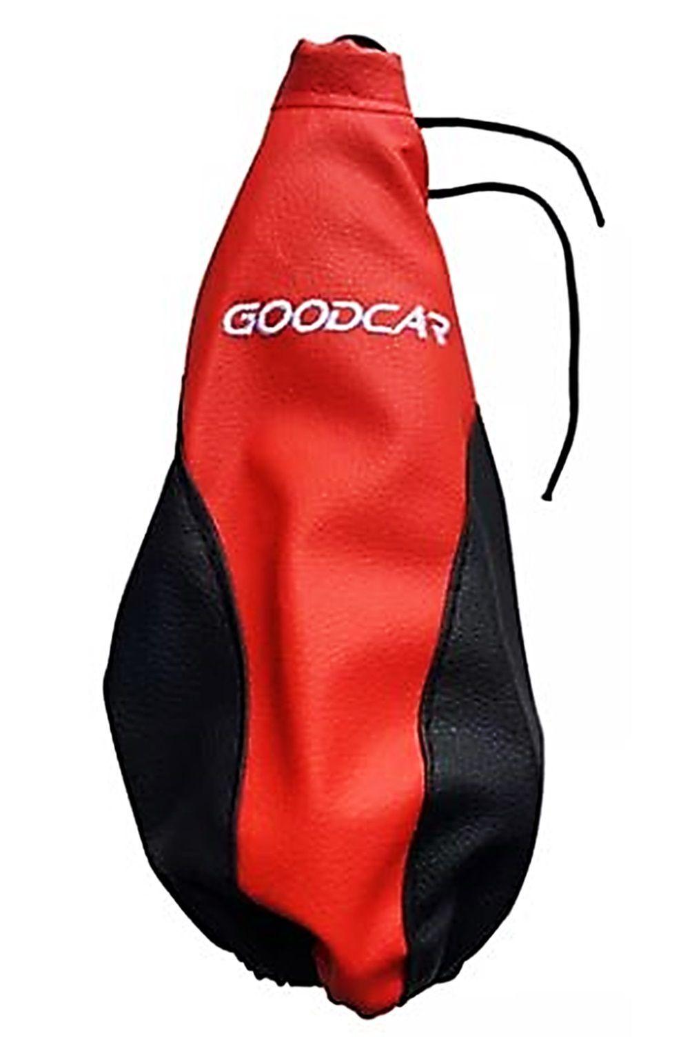 FUNDA PALANCA DE CAMBIOS AUTO COLOR ROJO-1