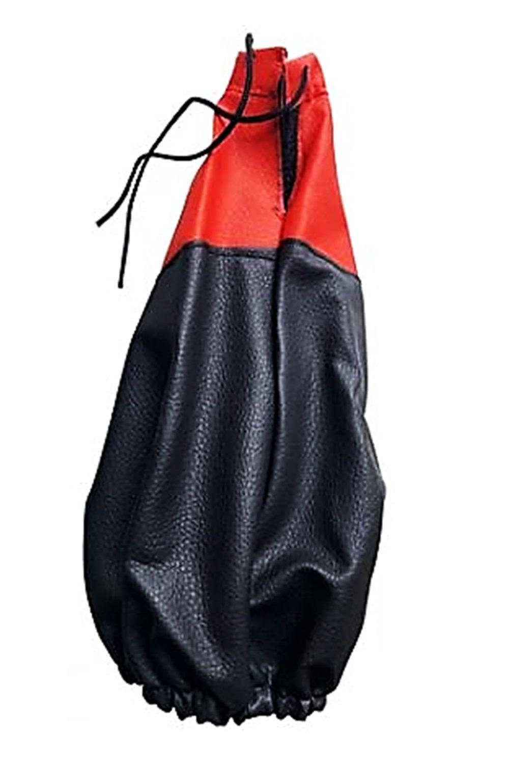 FUNDA PALANCA DE CAMBIOS AUTO COLOR ROJO-2