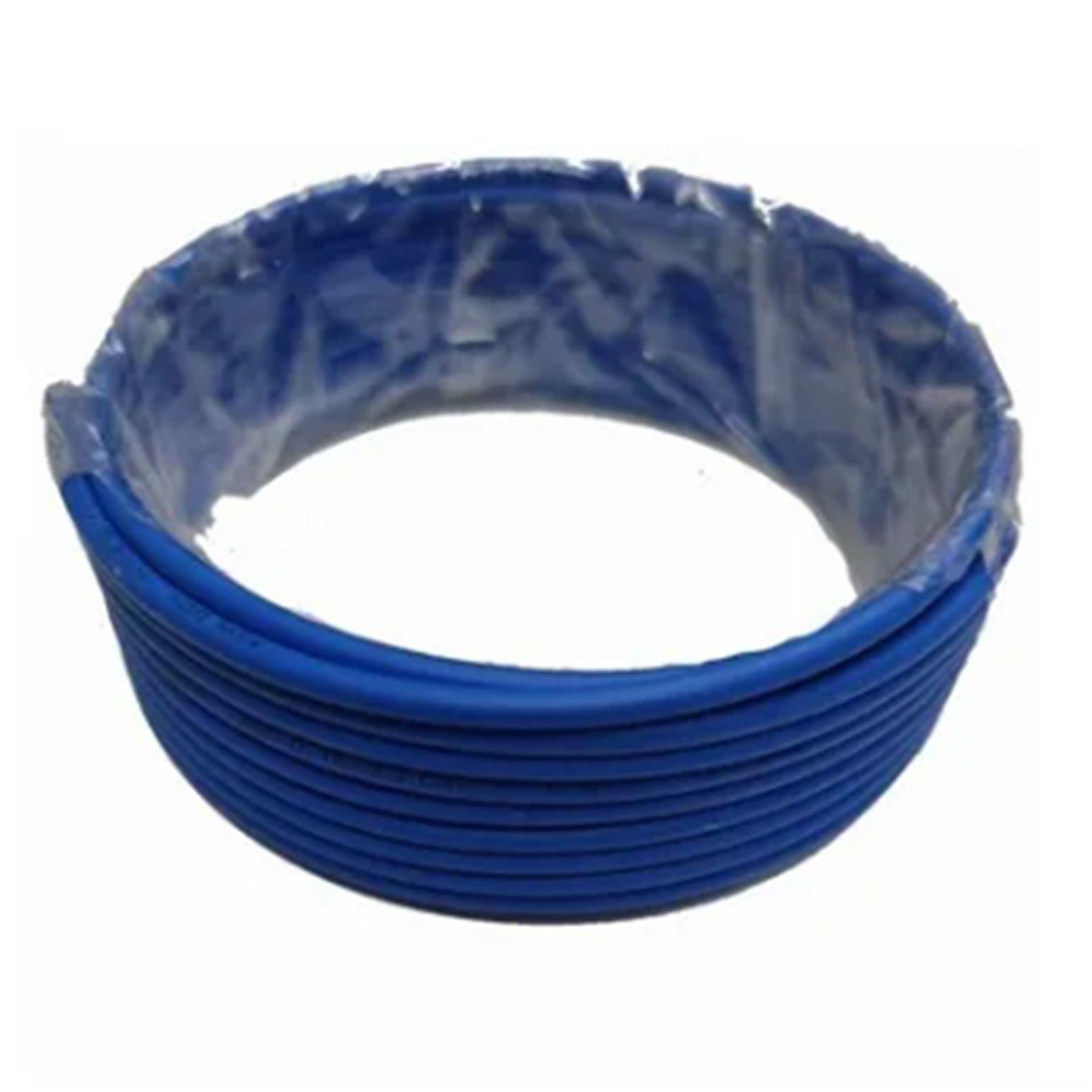 5 METROS DE CABLE ELÉCTRICO N° 12 AWG AZUL-0