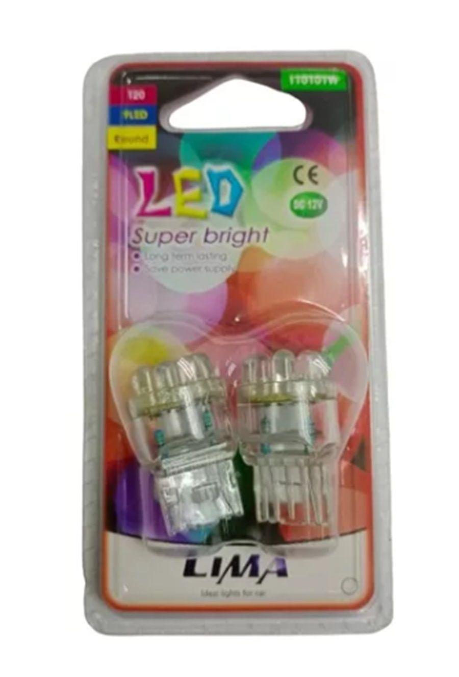 2x Ampolleta T20 Cola De Pescado Lima 12volts-1