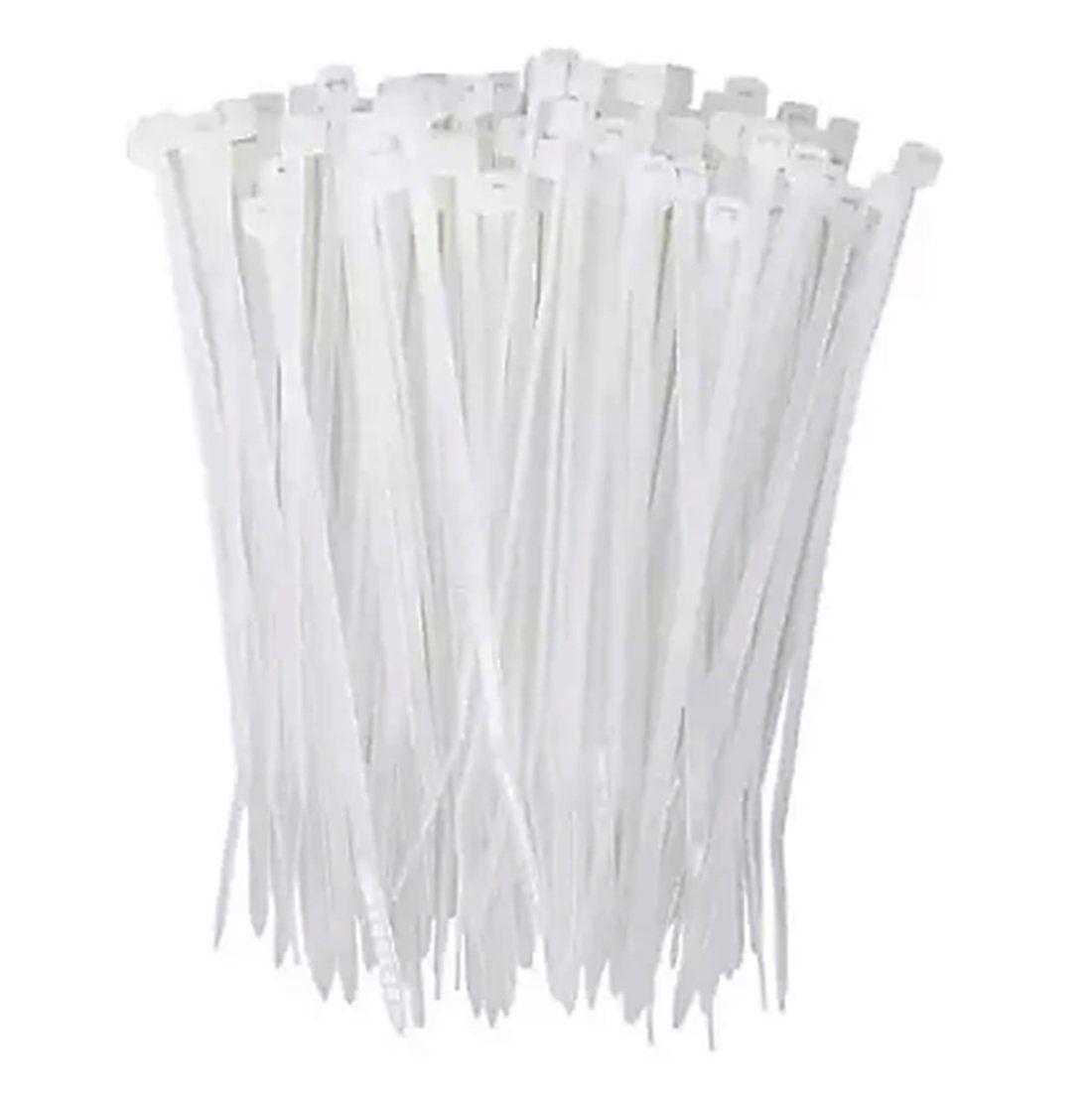 Pack 100 Amarras Plásticas 5,0mm x 307 Mm Nylon Multiuso -2