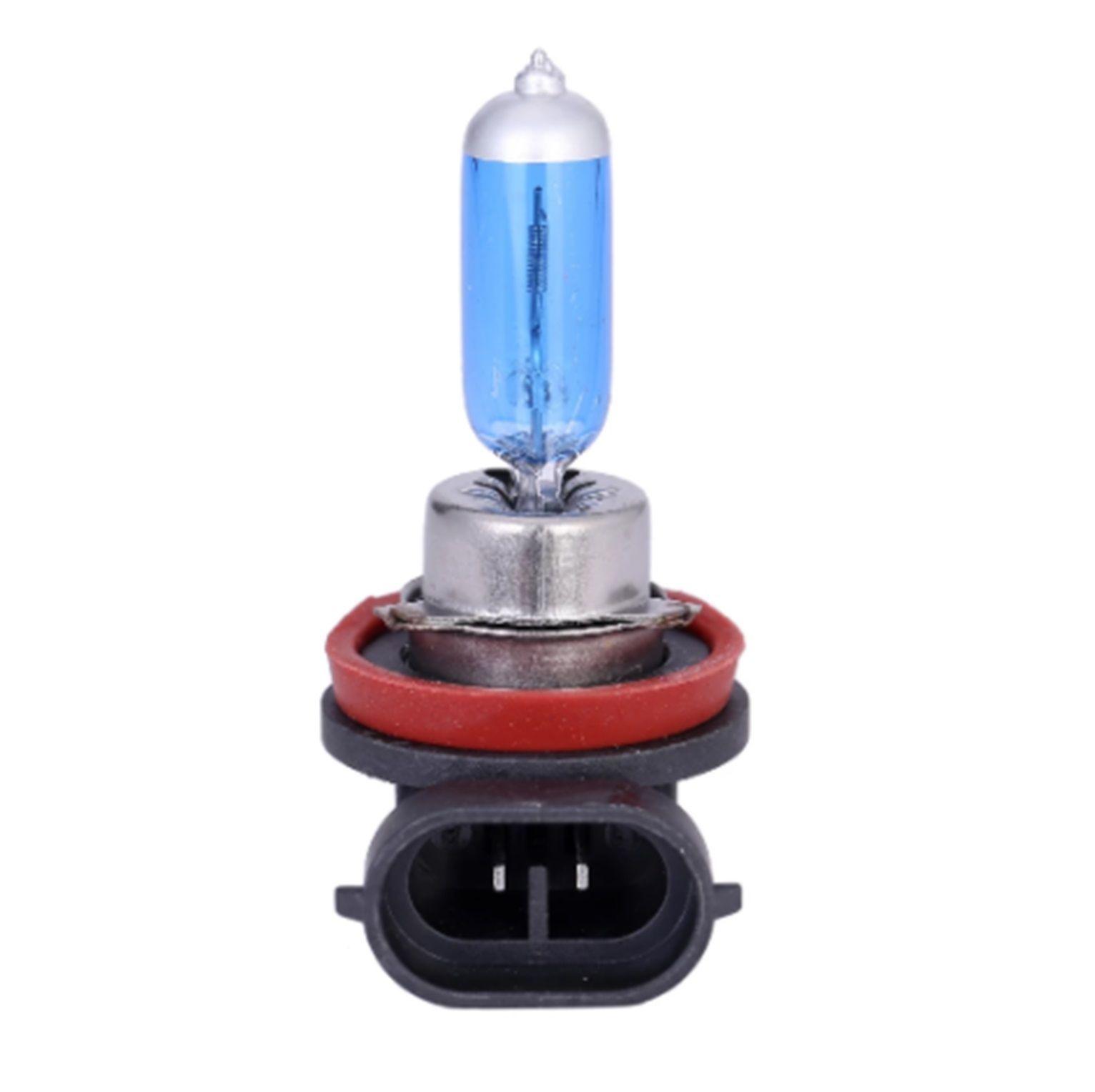 2x Ampolleta Halógena H11 12v 55 Watts Súper White-0