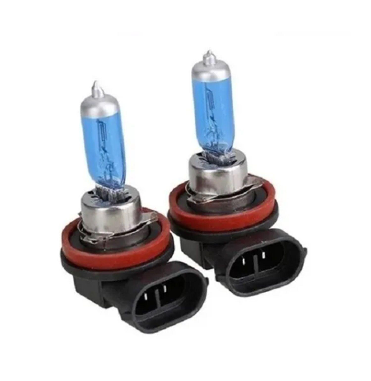 2x Ampolleta Halógena H11 12v 55 Watts Súper White-1