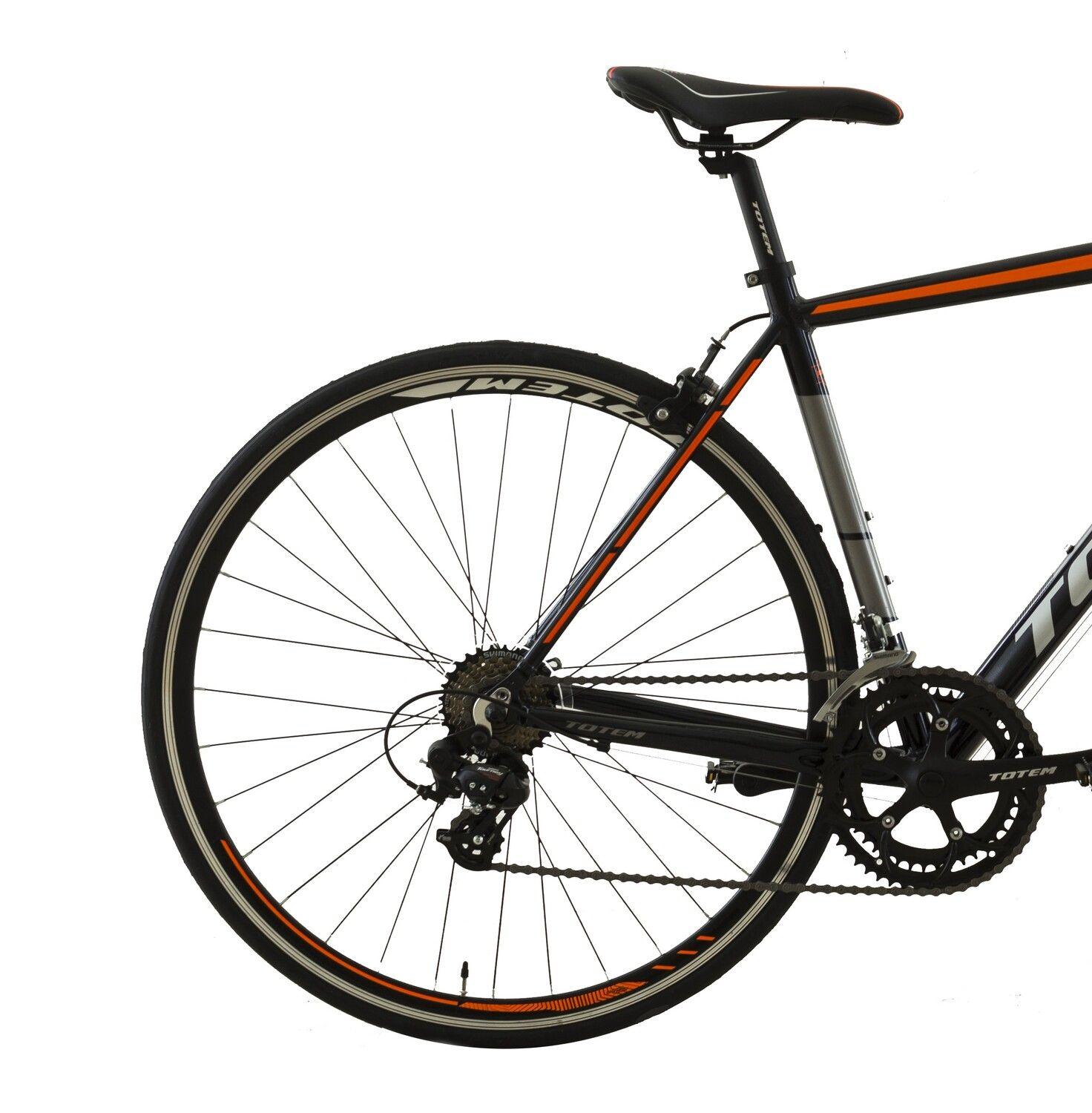 BICICLETA DE RUTA TOTEM 700*50 MNX COL GRIS OSCURO-1