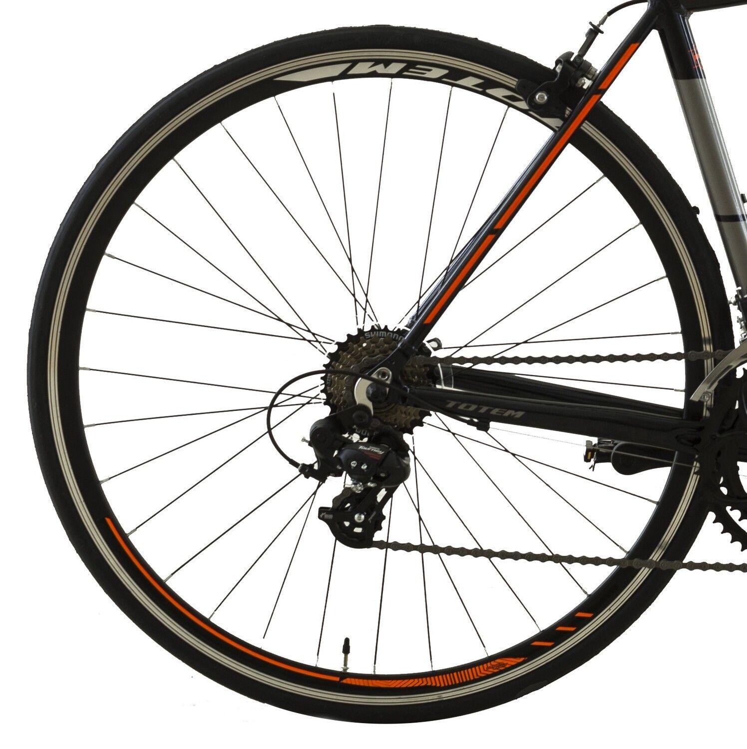 BICICLETA DE RUTA TOTEM 700*50 MNX COL GRIS OSCURO-3