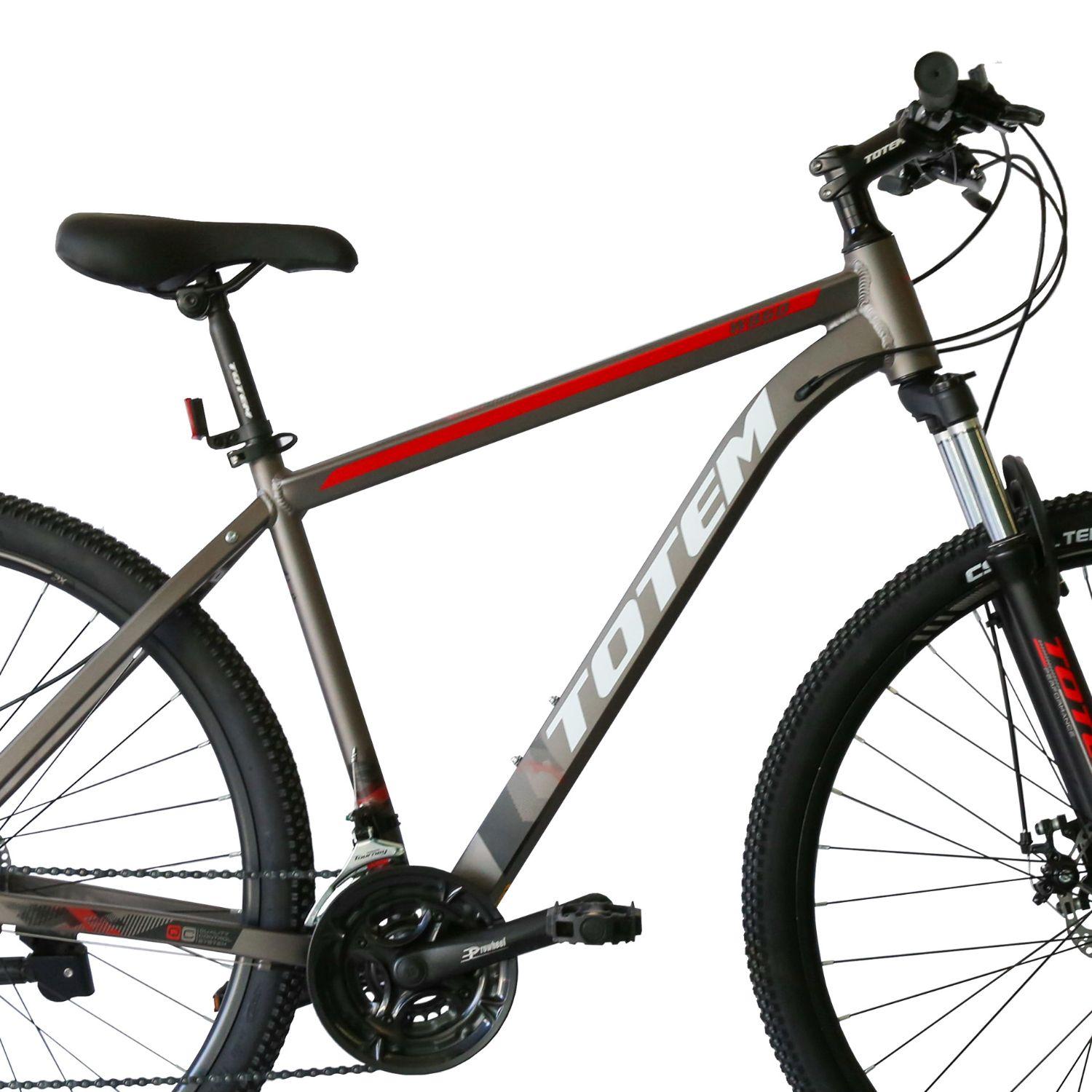 BICICLETA TOTEM MTB ARO 29*19 MOD W860 COLOR GRIS-3