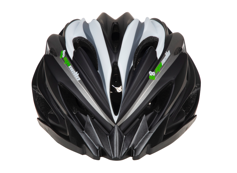 Casco De Bicicleta MTB Spinello MV17 Talla S-M Negro-Blanco-2