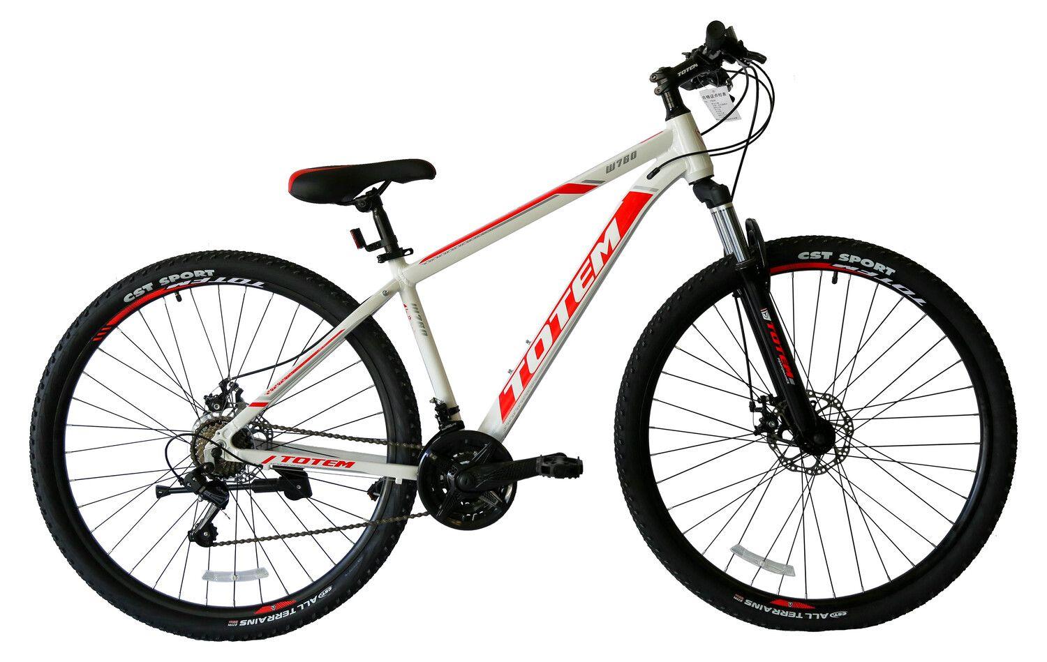 BICICLETA TOTEM MTB ARO 29*17 MOD W760 COLOR BLANCO-0