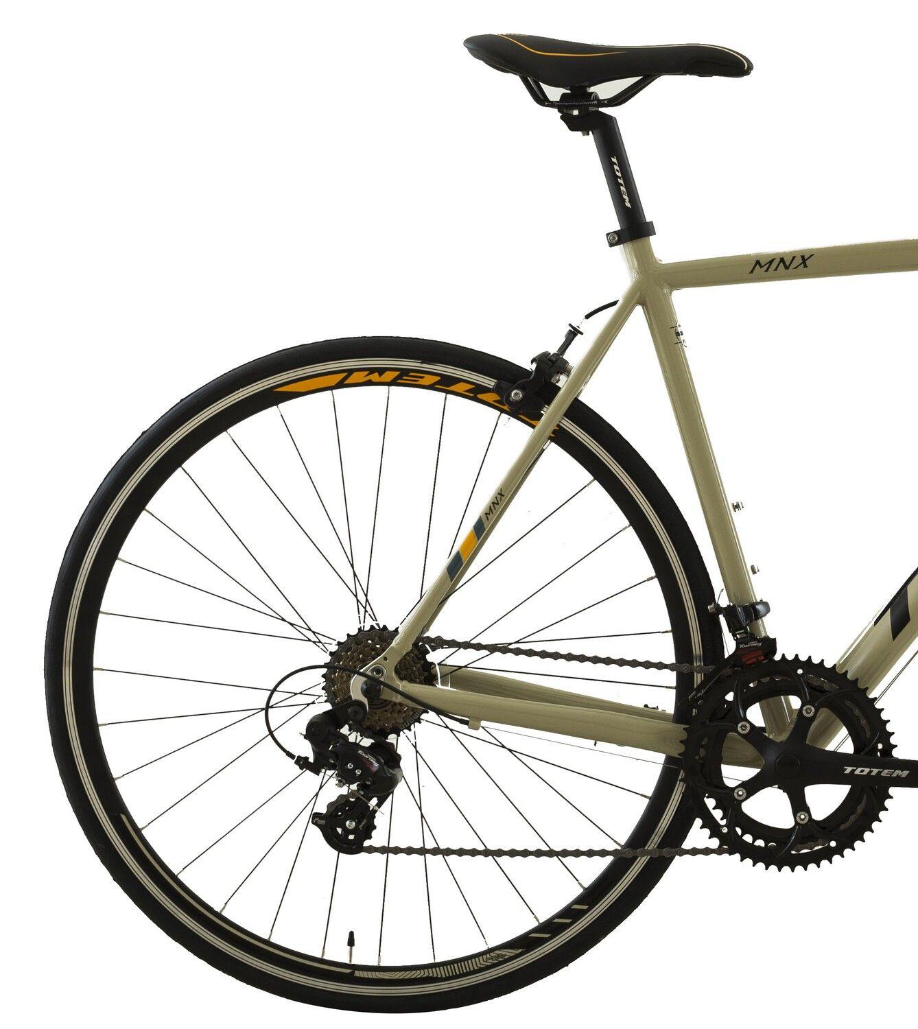 BICICLETA DE RUTA TOTEM 700*54 MNX BEIGE OSCURO-1