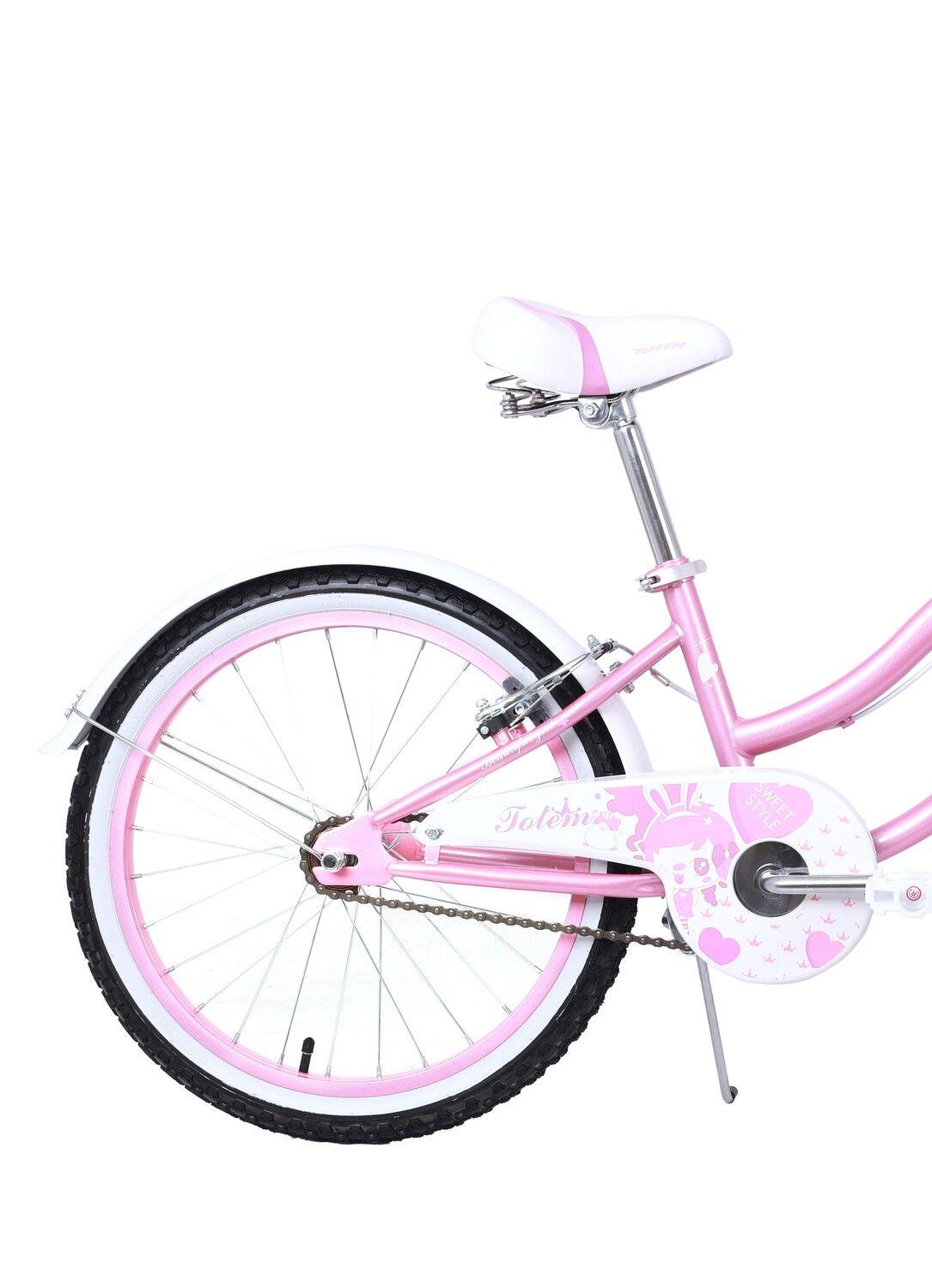 BICICLETA NIÑA TOTEM  ARO 20 LITTLE ROUSE COLOR ROSADO-2