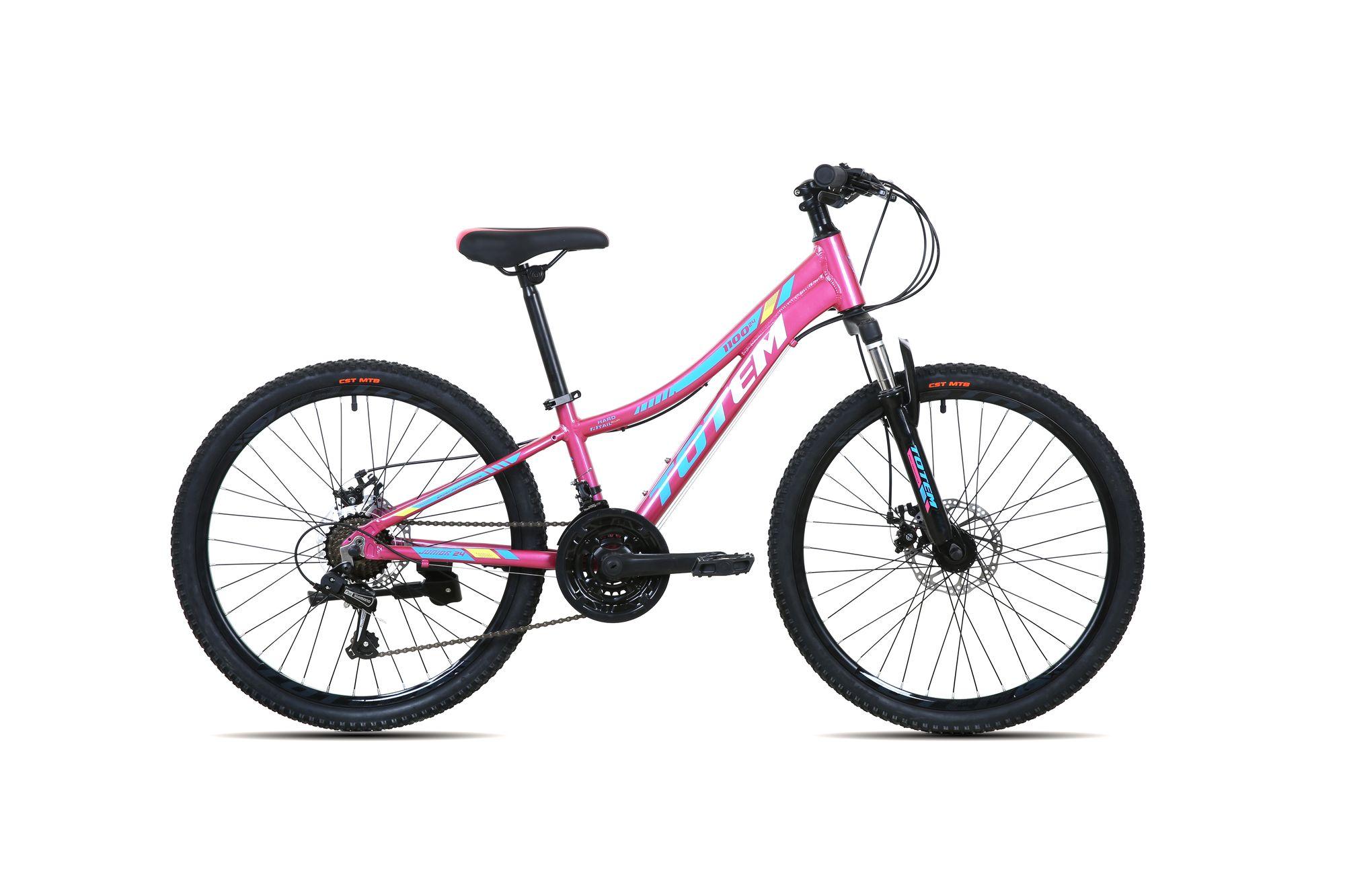 BICICLETA TOTEM MTB ARO 24 MODELO 1100 ROSADO-0