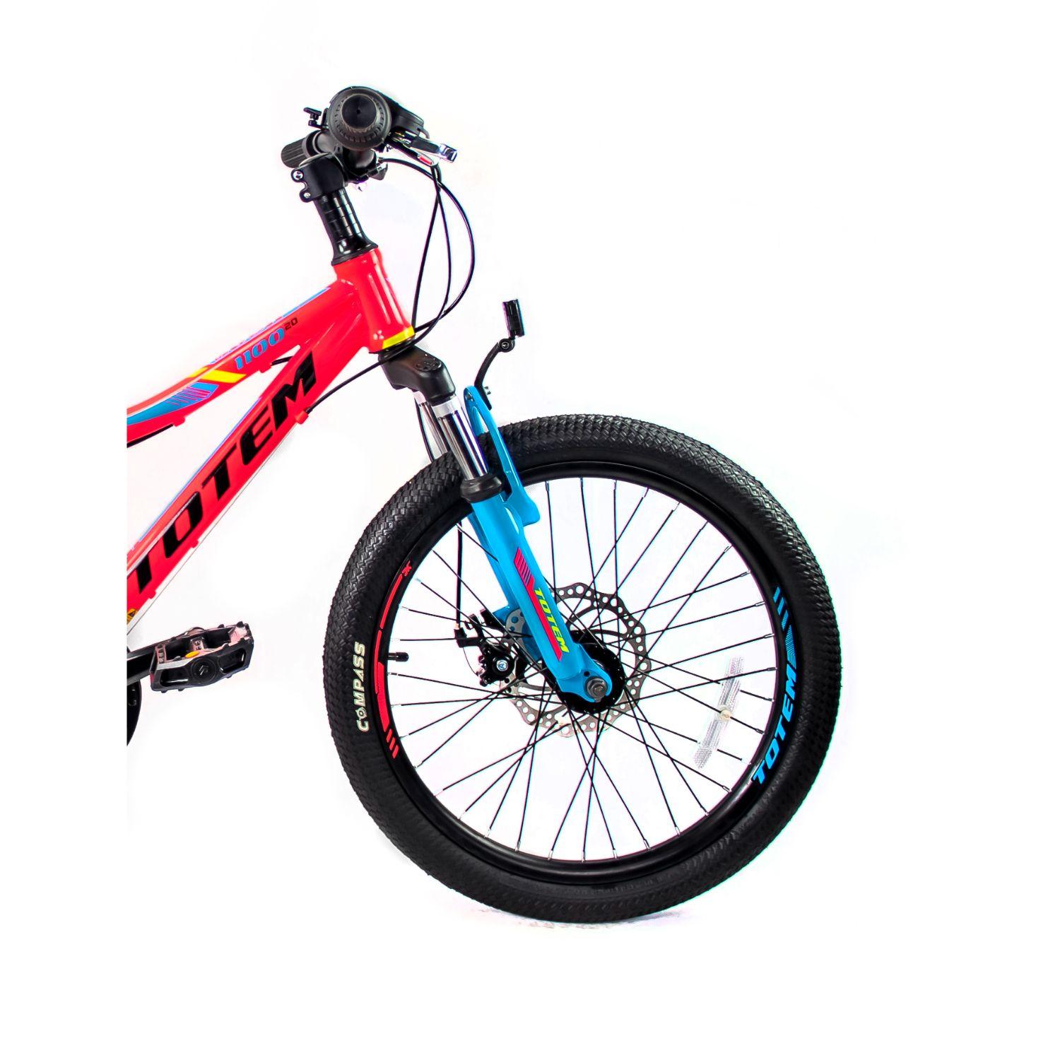 BICICLETA TOTEM MTB ARO 20 MOD 1100 COLOR ROSADO-2