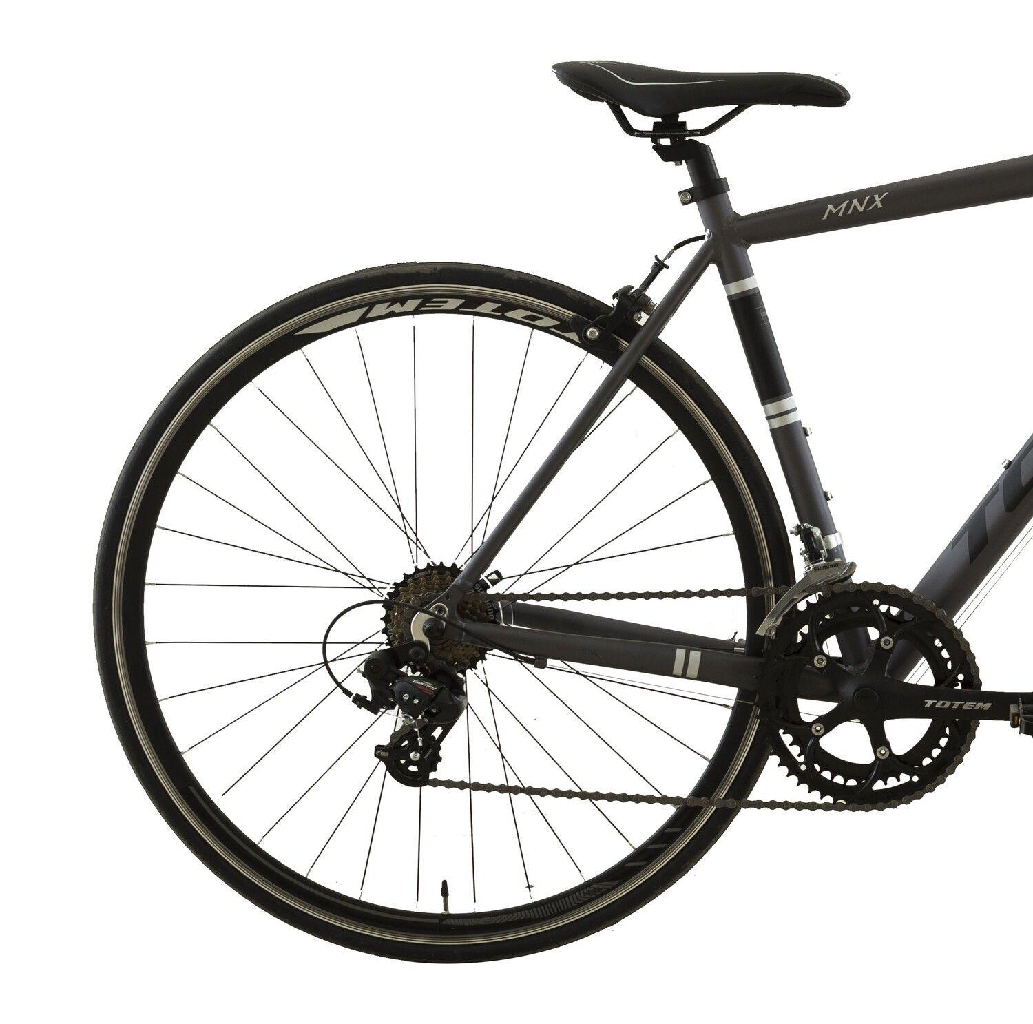 BICICLETA DE RUTA TOTEM 700*50 MNX GRIS GRAFITO-1