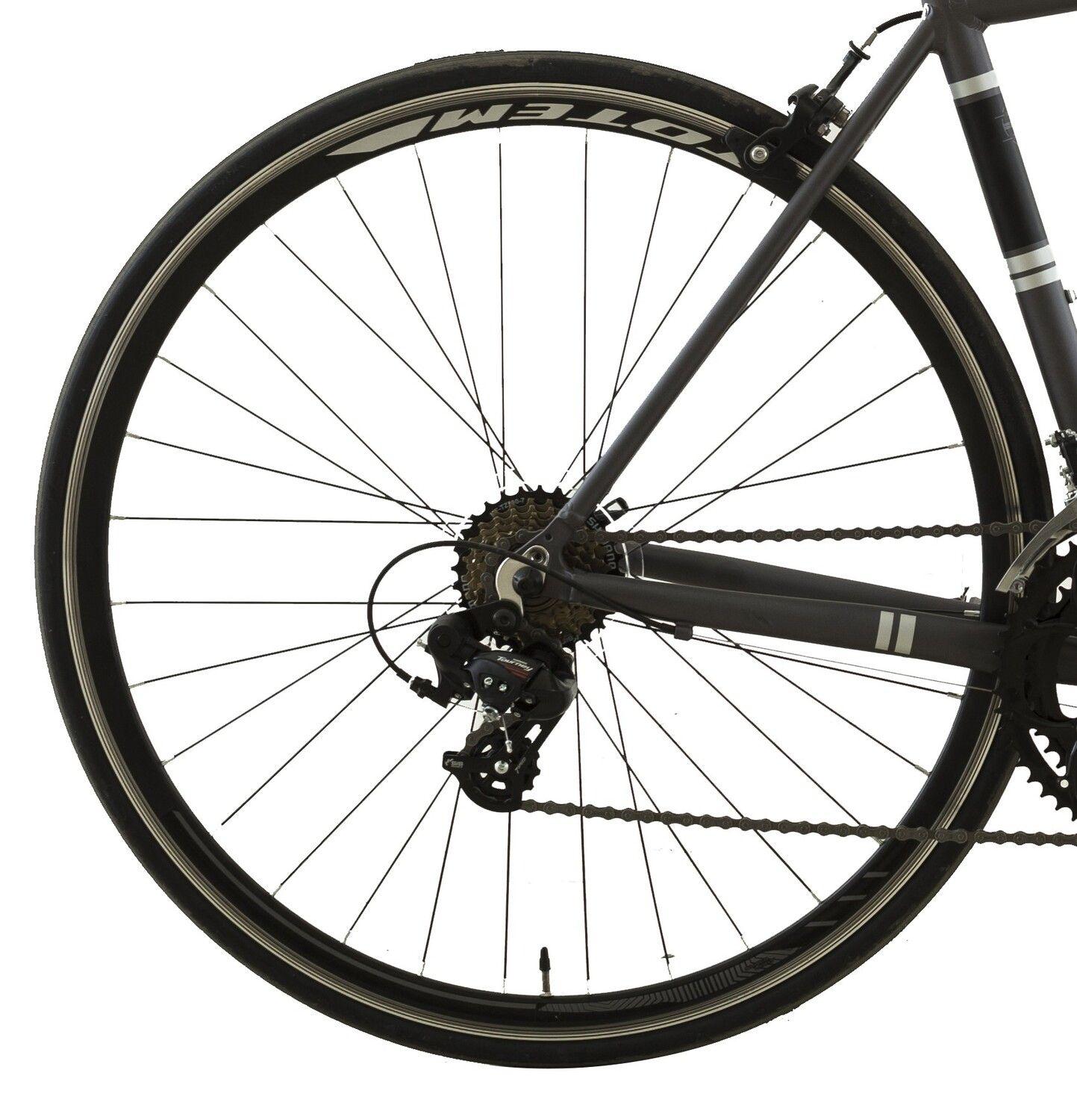 BICICLETA DE RUTA TOTEM 700*50 MNX GRIS GRAFITO-3