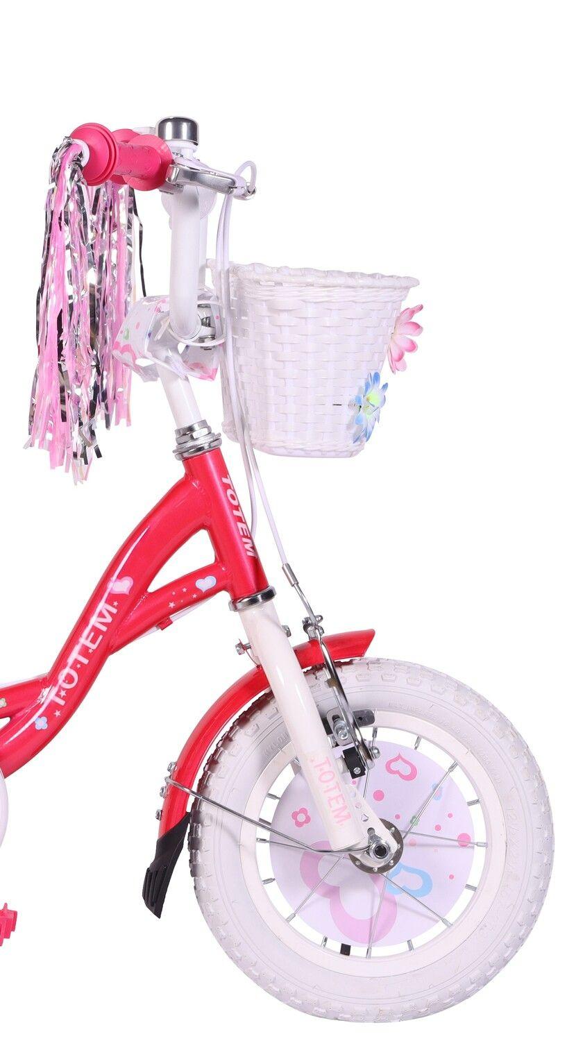 BICICLETA TOTEM NIÑA ARO 12 PRETTY GIRL COLOR FUCSIA-3