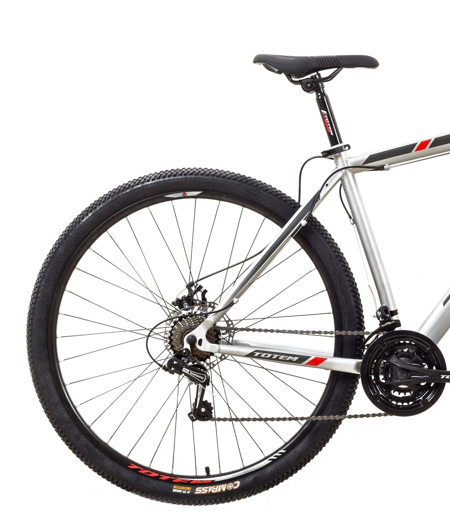 BICICLETA TOTEM MTB ARO 29*20 FUSSION COL GRIS CON NEGRO-1